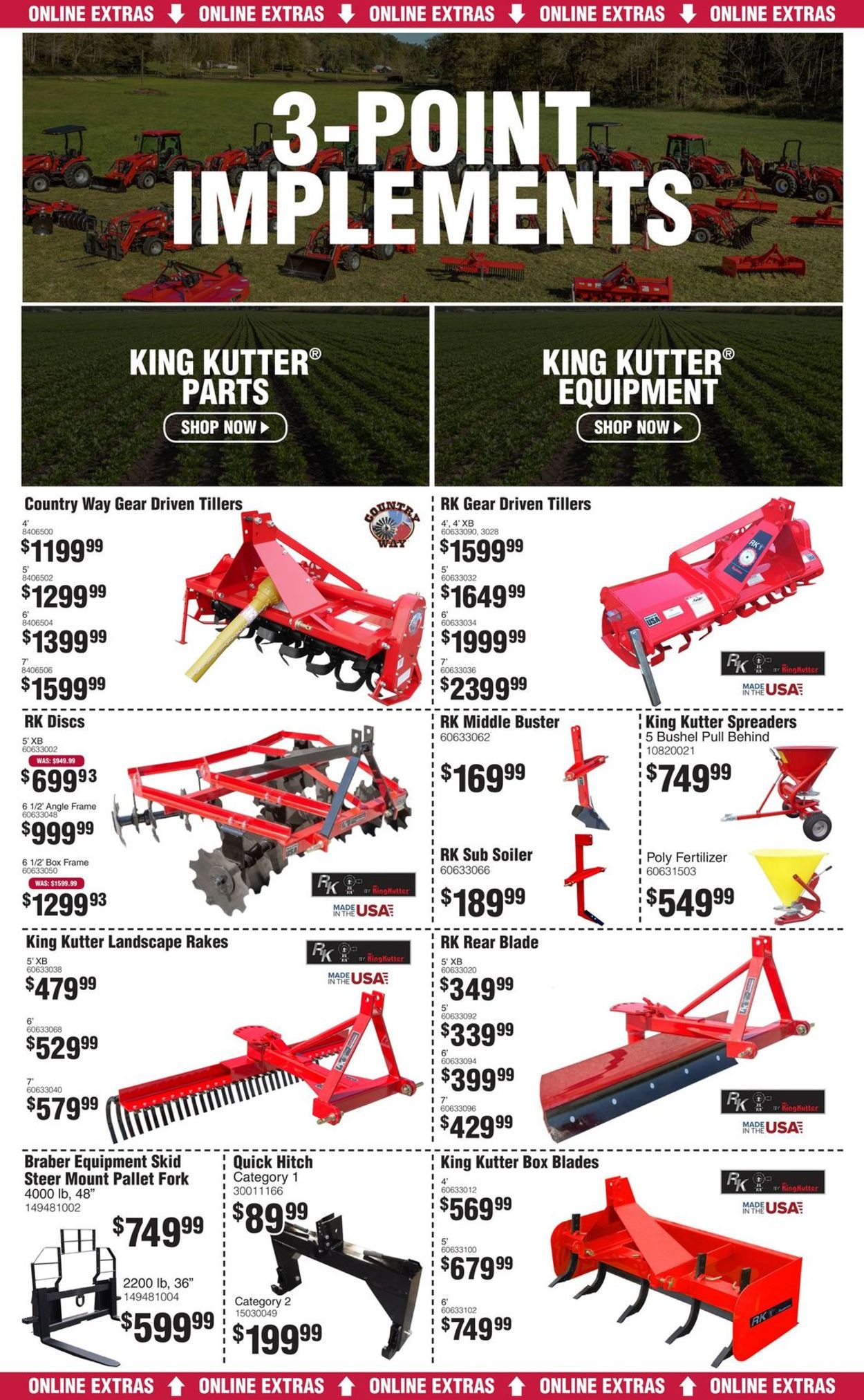 Catalogue Rural King from 07/07/2019