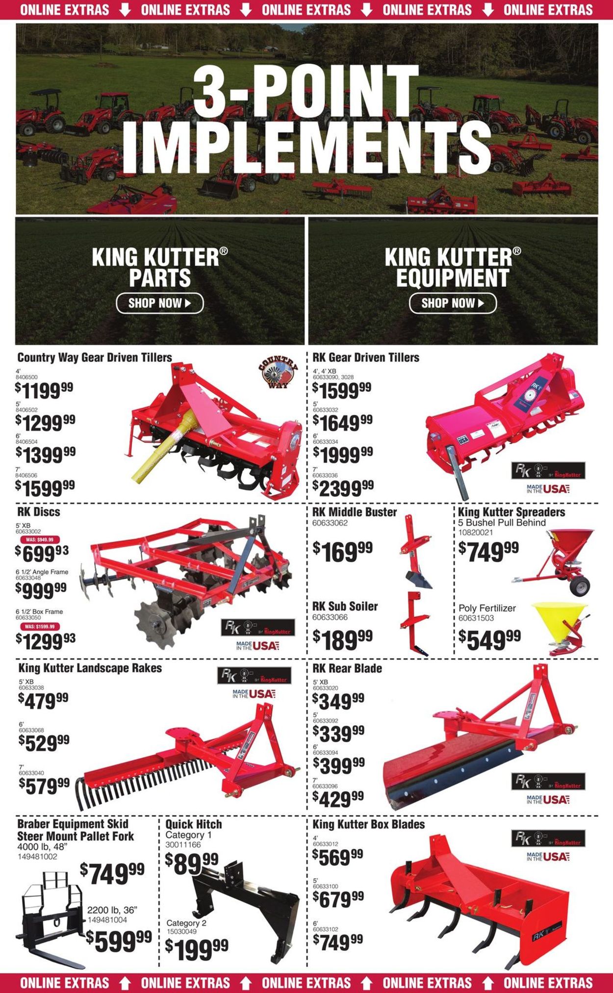 Catalogue Rural King from 07/21/2019