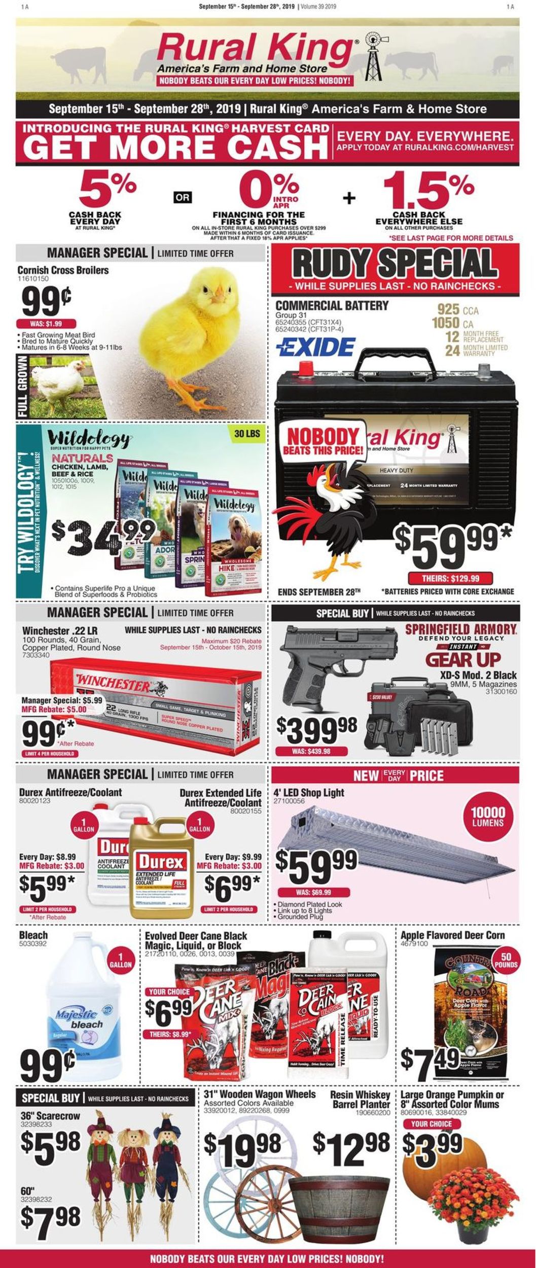 Catalogue Rural King from 09/15/2019