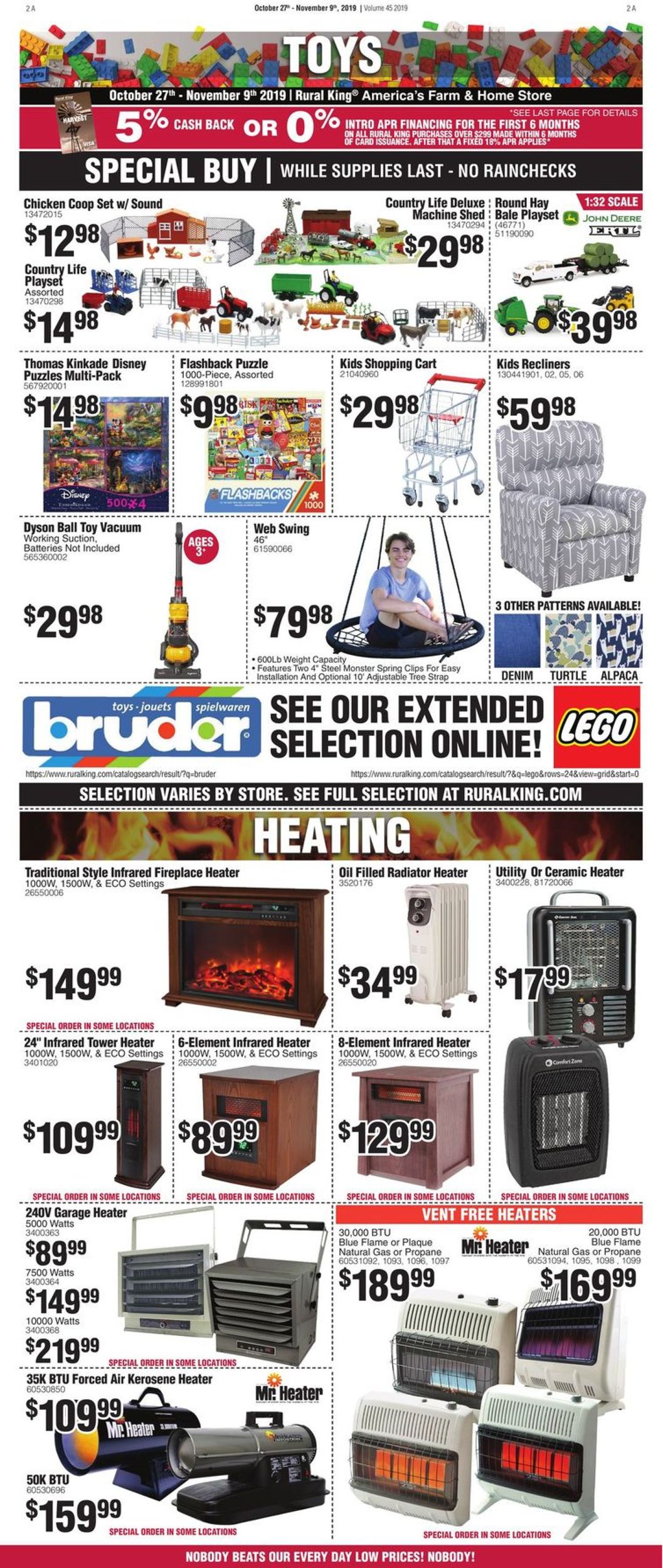 Catalogue Rural King Black Friday Ad 2019 from 10/27/2019
