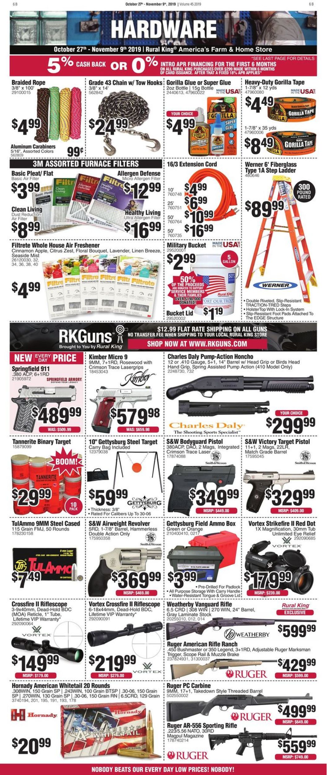 Catalogue Rural King Black Friday Ad 2019 from 10/27/2019
