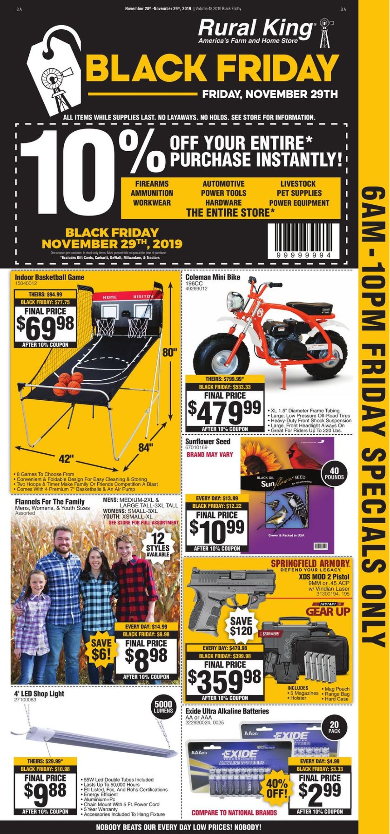 Catalogue Rural King - Black Friday Ad 2019 from 11/24/2019