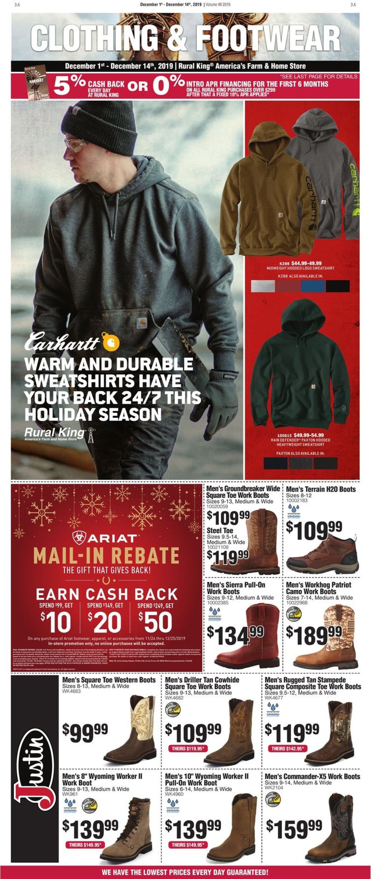 Catalogue Rural King - Christmas Ad 2019 from 12/01/2019