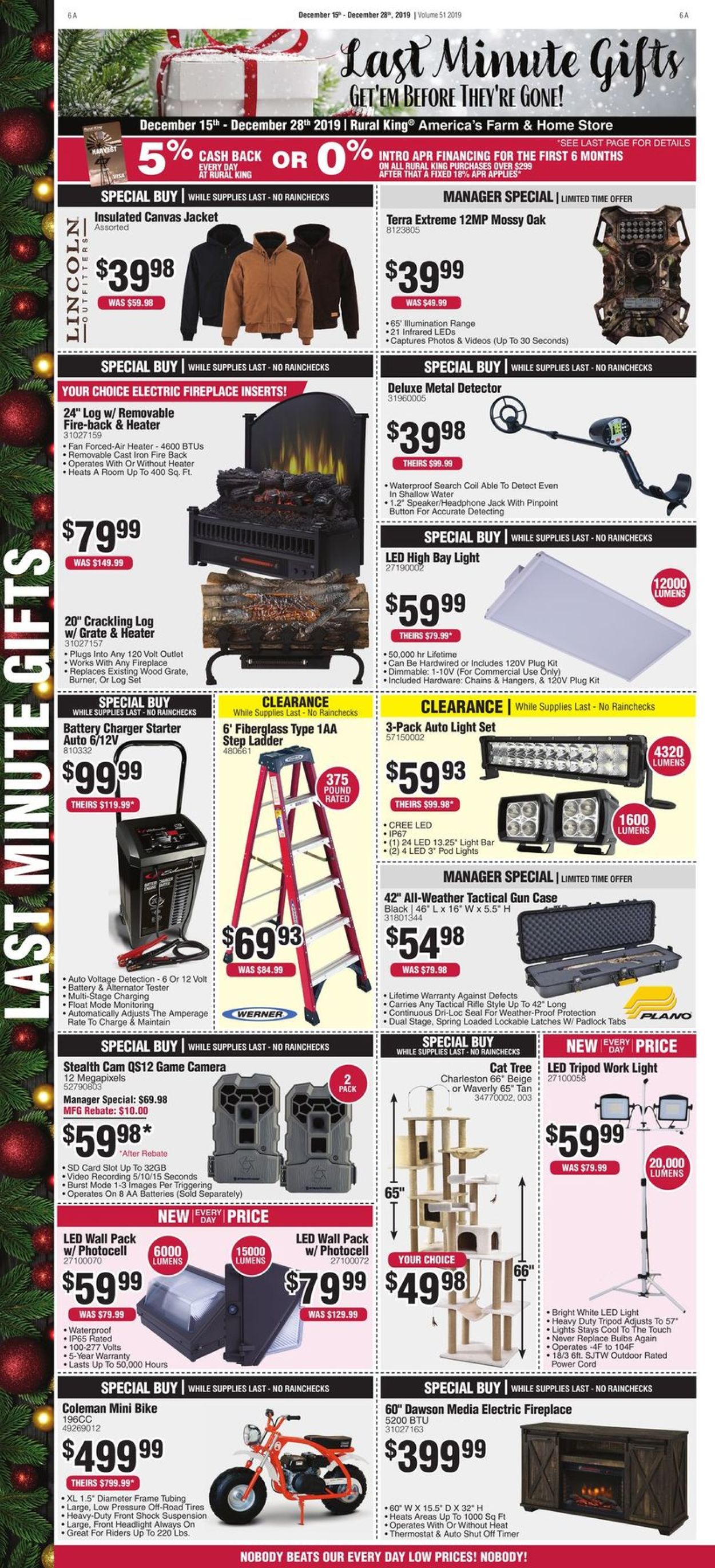 Catalogue Rural King - Holiday Ad 2019 from 12/15/2019