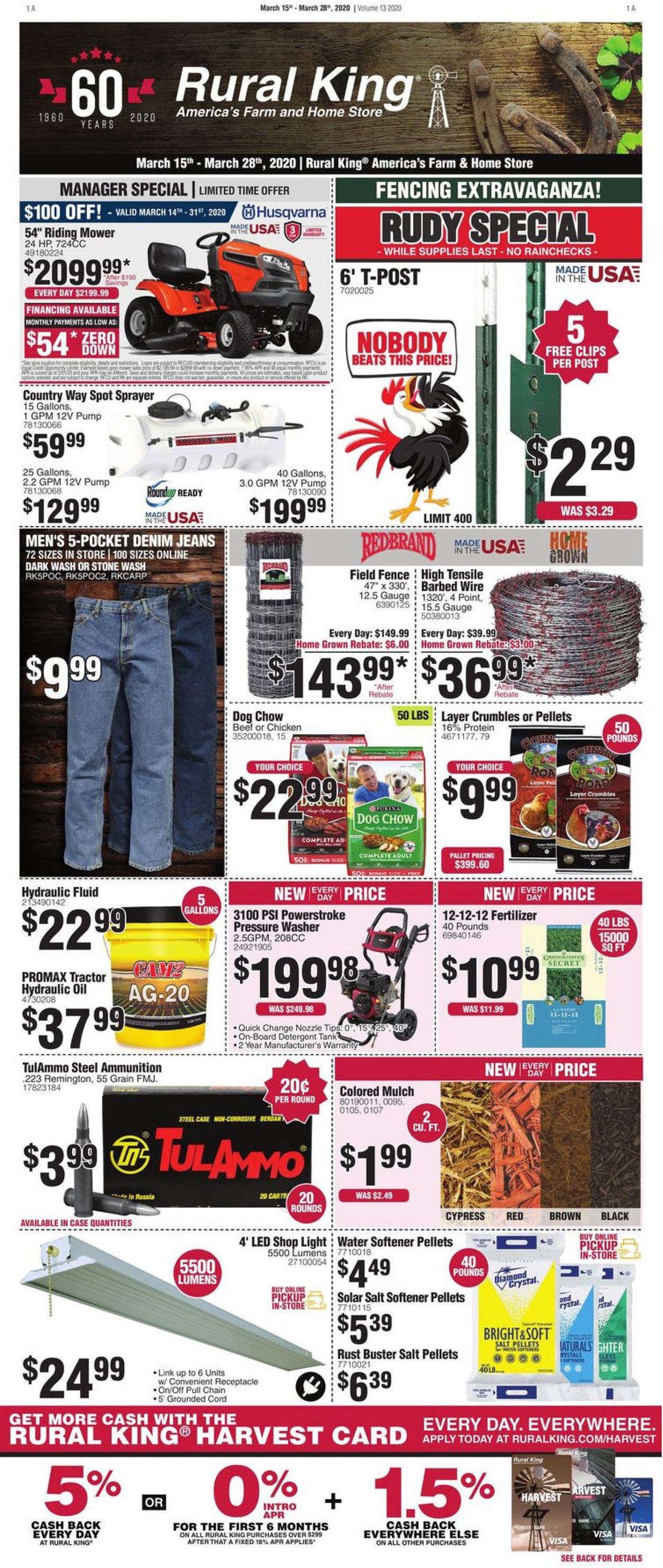 Catalogue Rural King from 03/15/2020