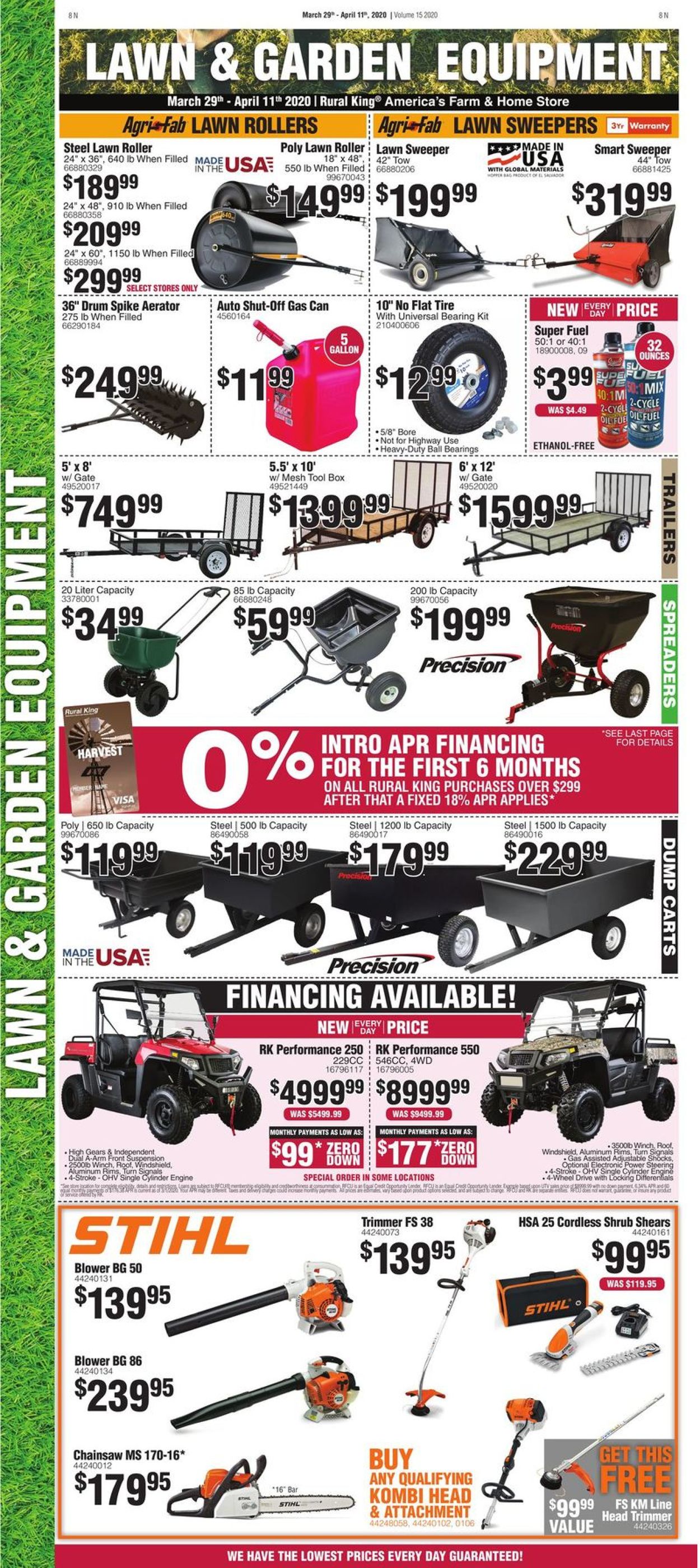 Catalogue Rural King from 03/29/2020