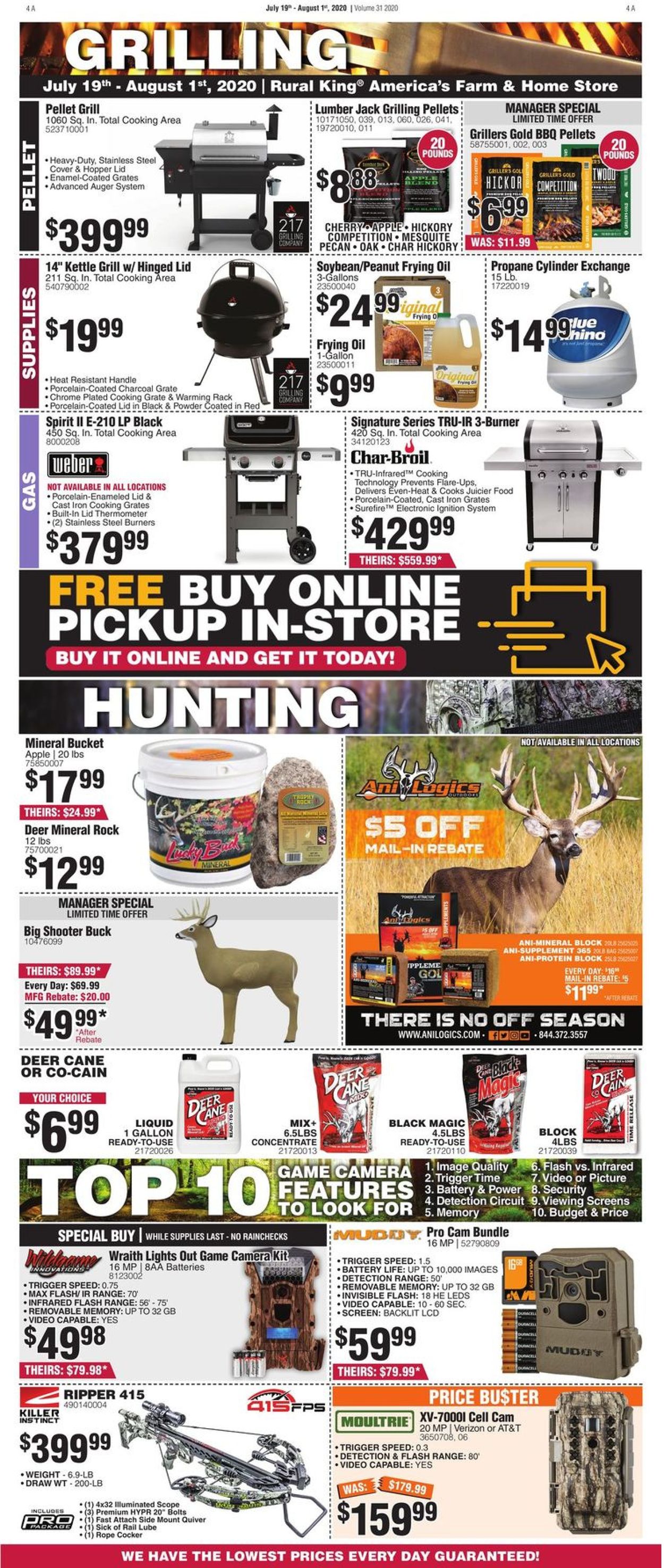 Catalogue Rural King from 07/19/2020
