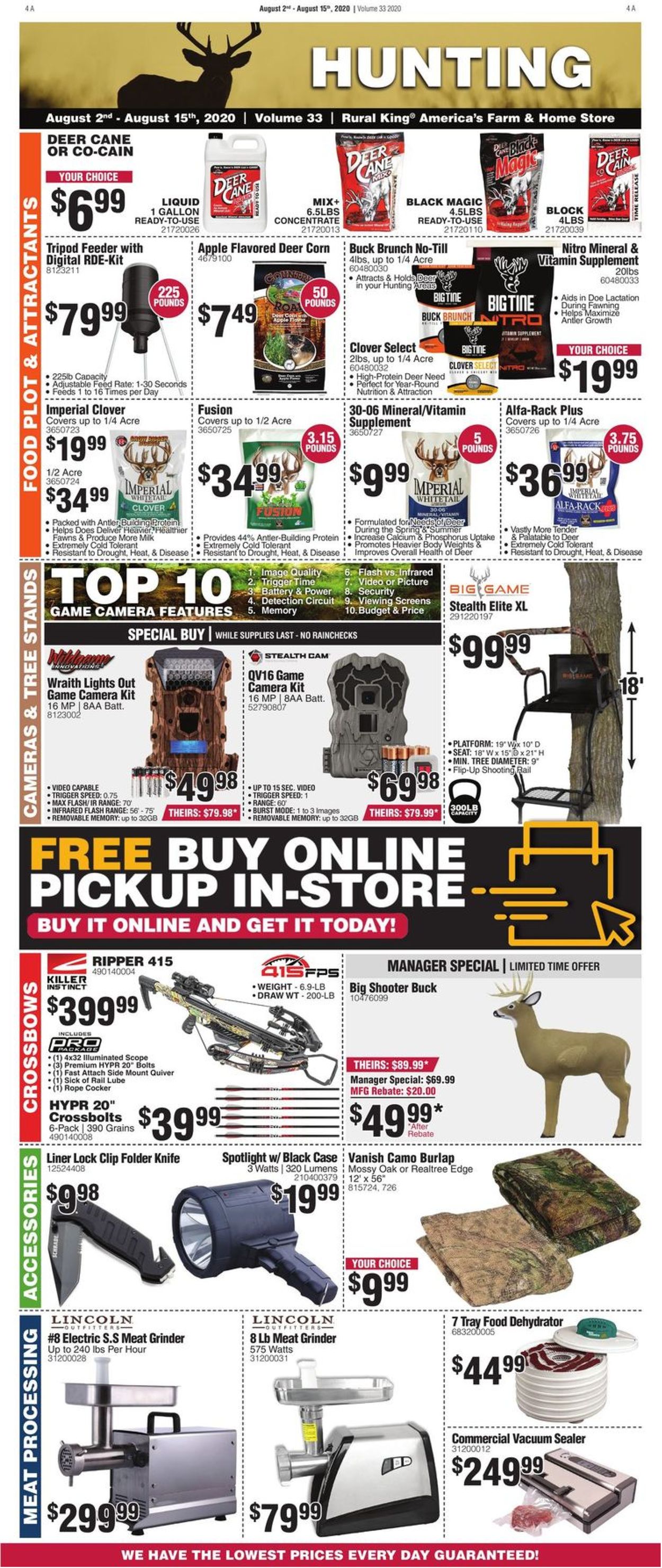 Catalogue Rural King from 08/02/2020