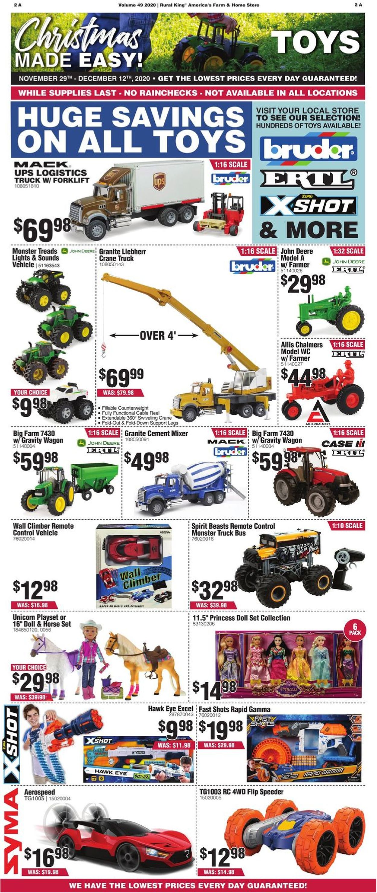 Catalogue Rural King from 11/29/2020