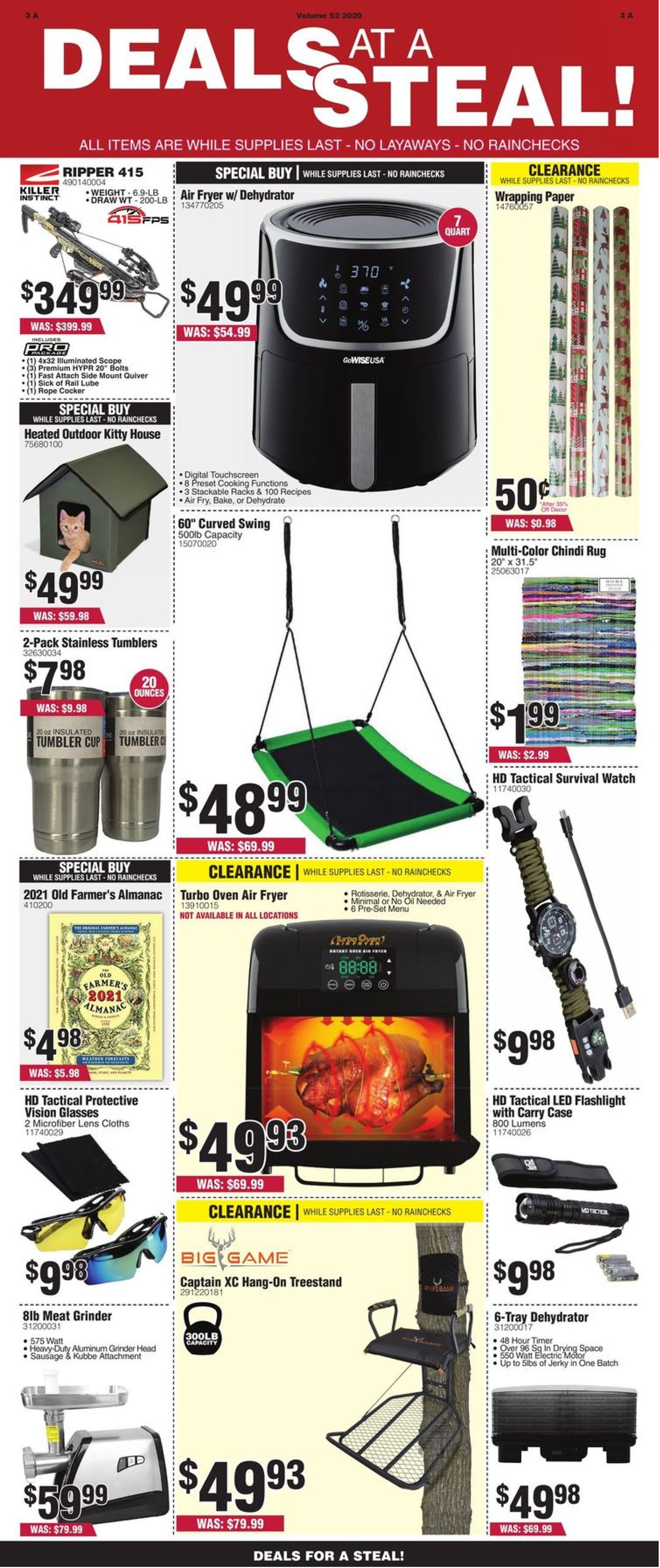 Catalogue Rural King Deals at a Steal from 12/17/2020