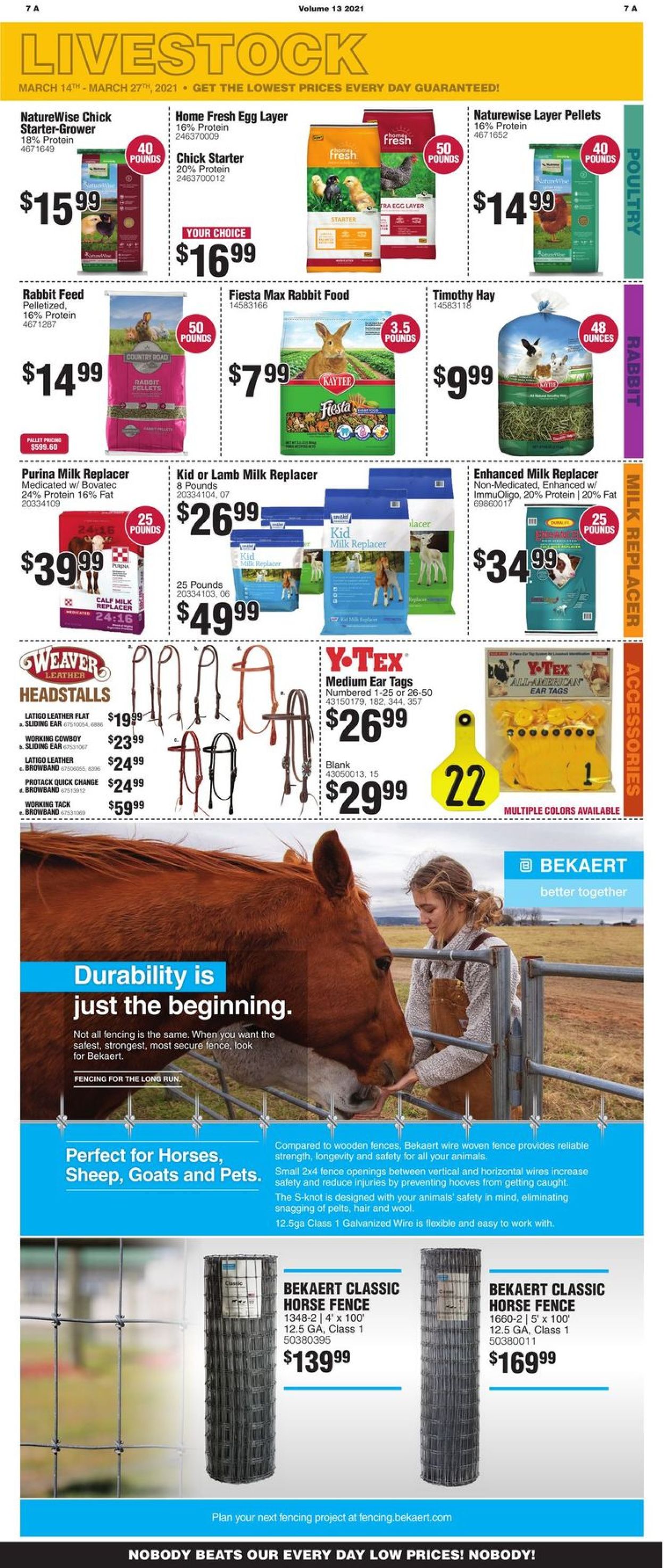 Catalogue Rural King from 03/14/2021