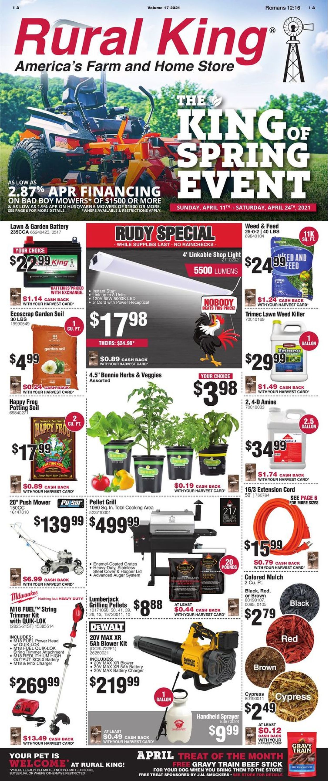 Catalogue Rural King from 04/11/2021