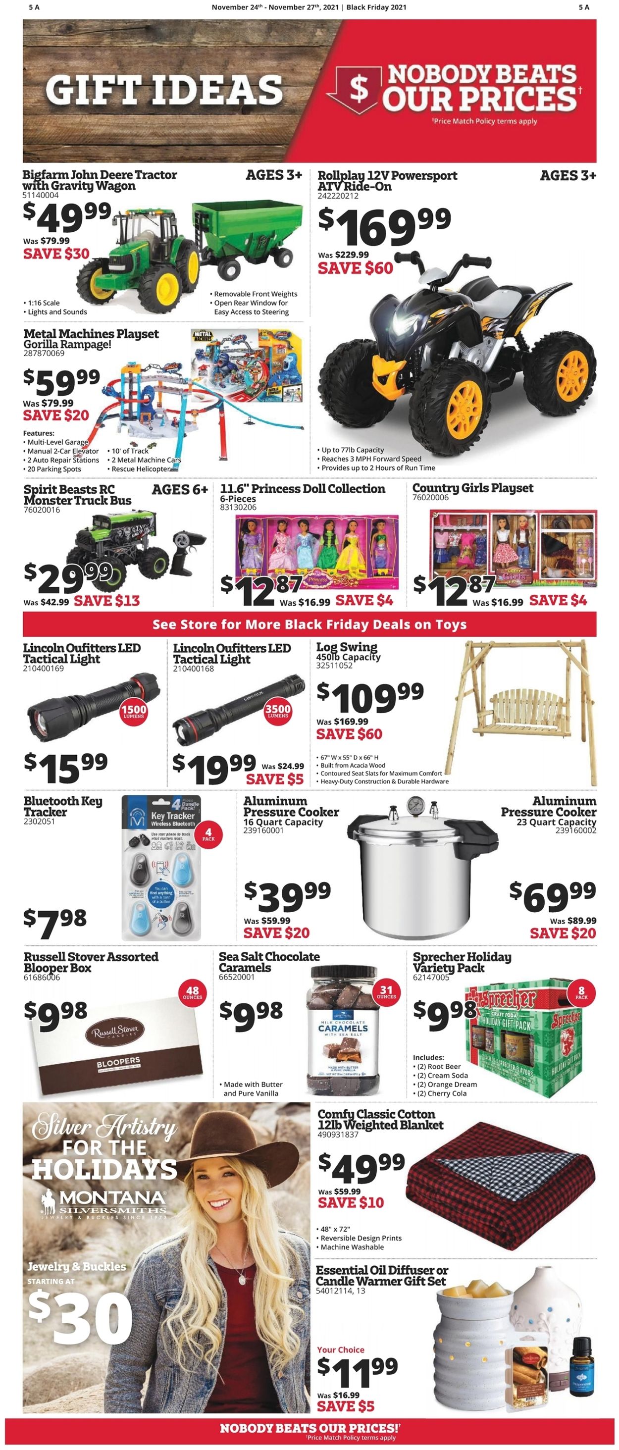 Catalogue Rural King BLACK FRIDAY AD 2021 from 11/24/2021