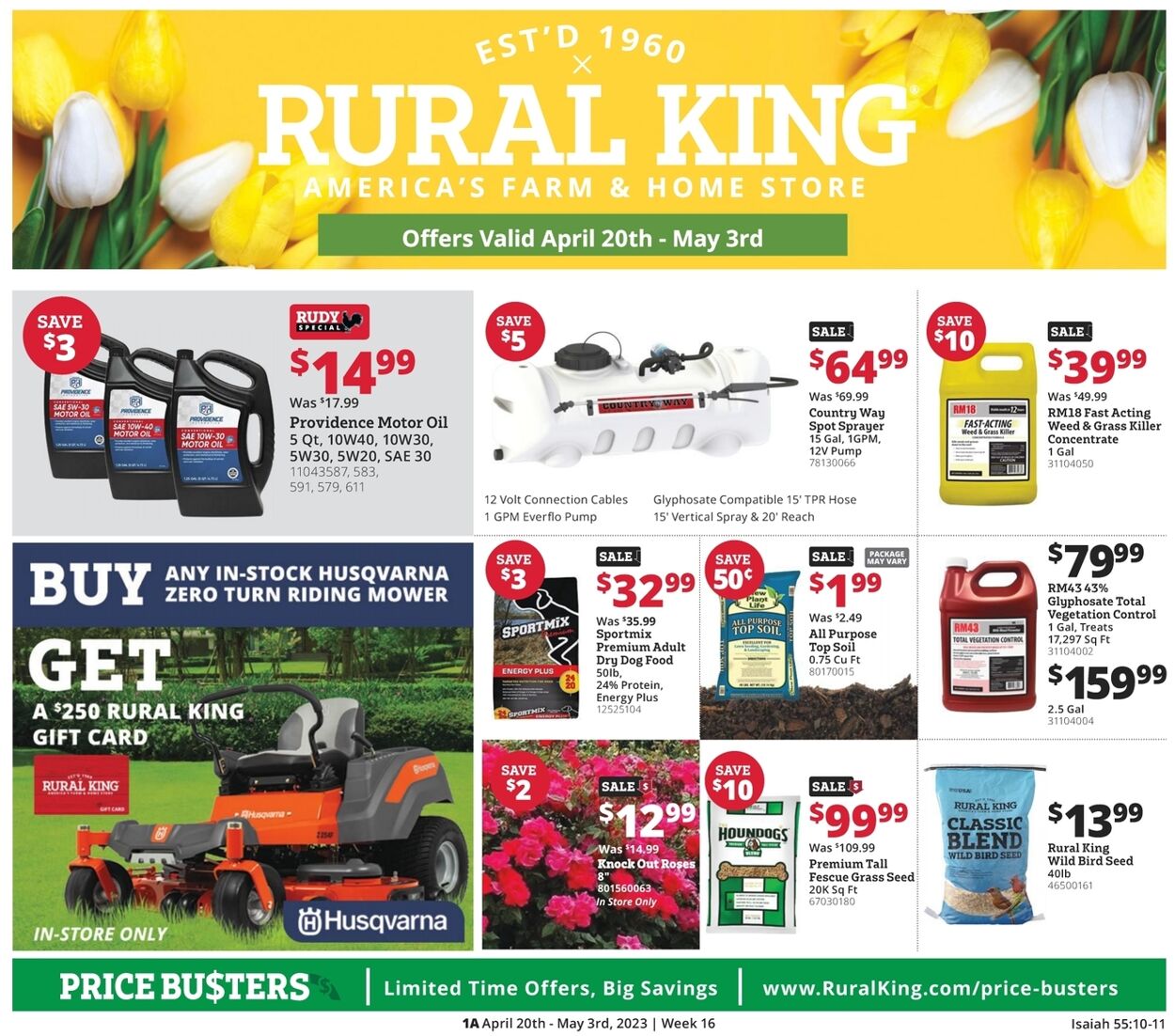 Catalogue Rural King from 04/20/2023
