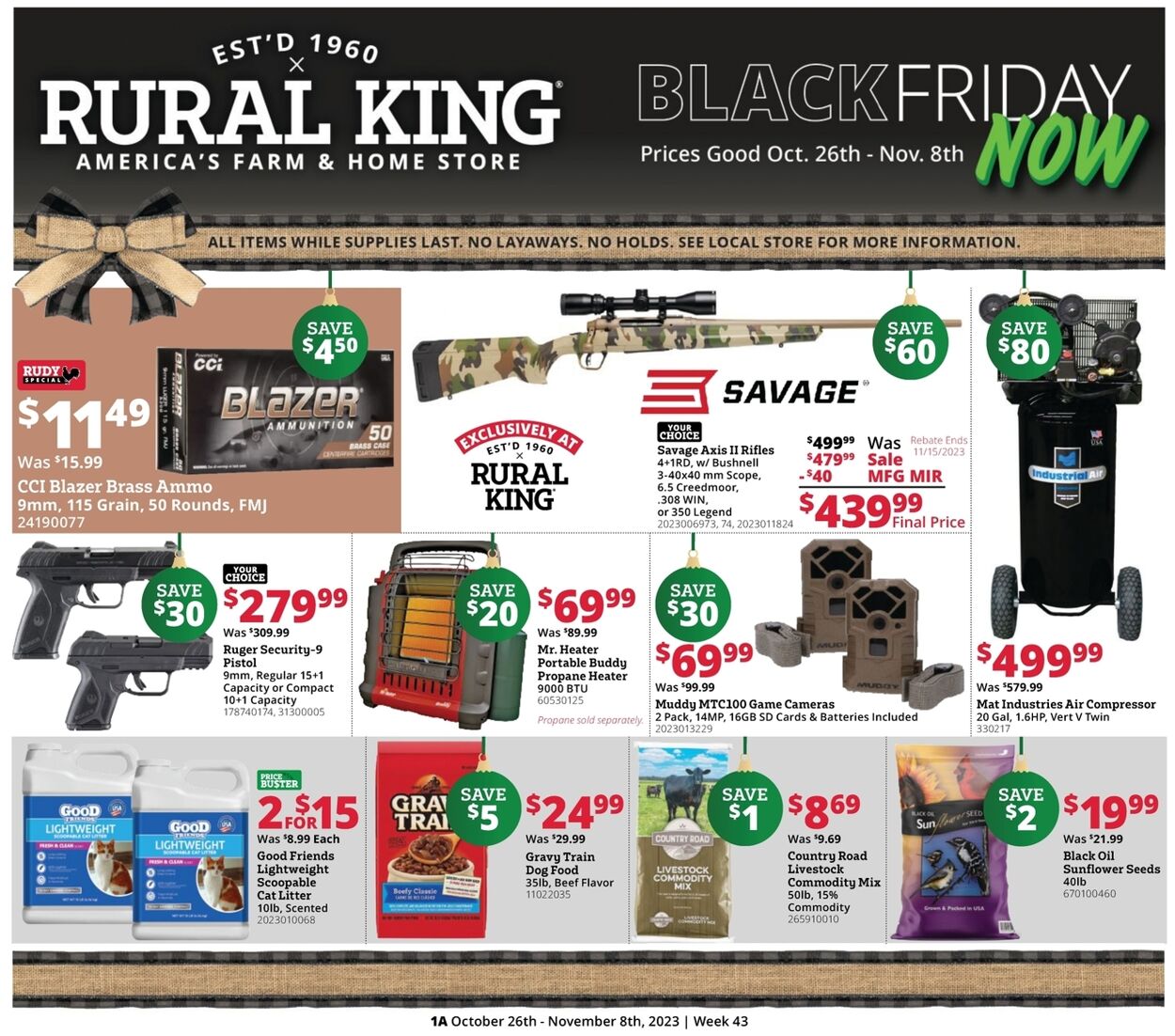 Catalogue Rural King from 10/26/2023