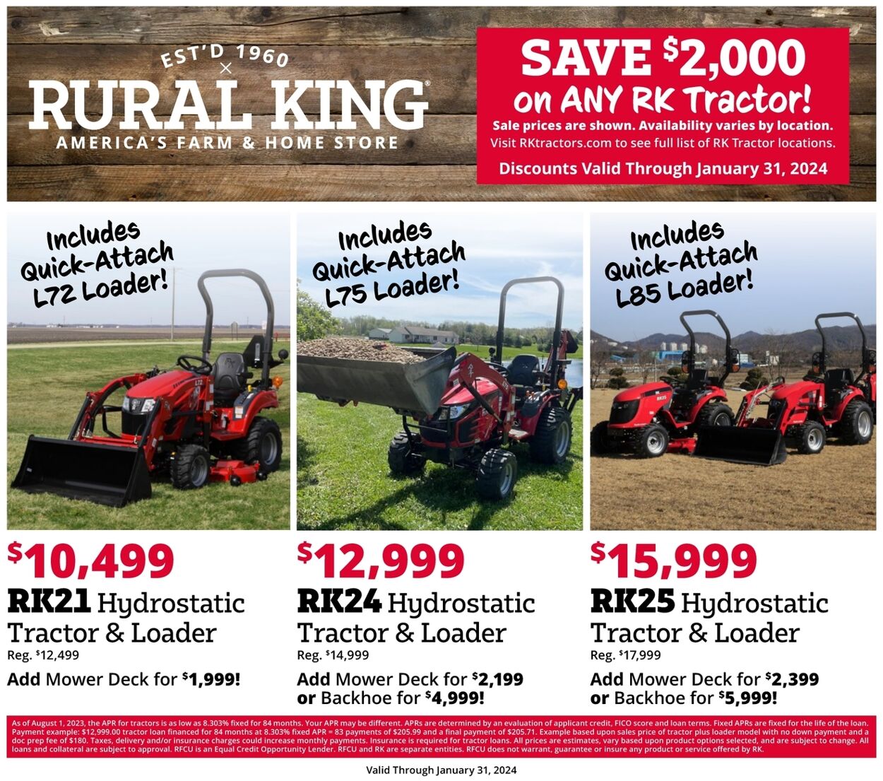 Catalogue Rural King from 12/18/2023