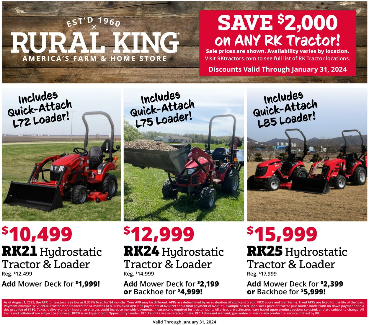 Catalogue Rural King from 12/17/2023
