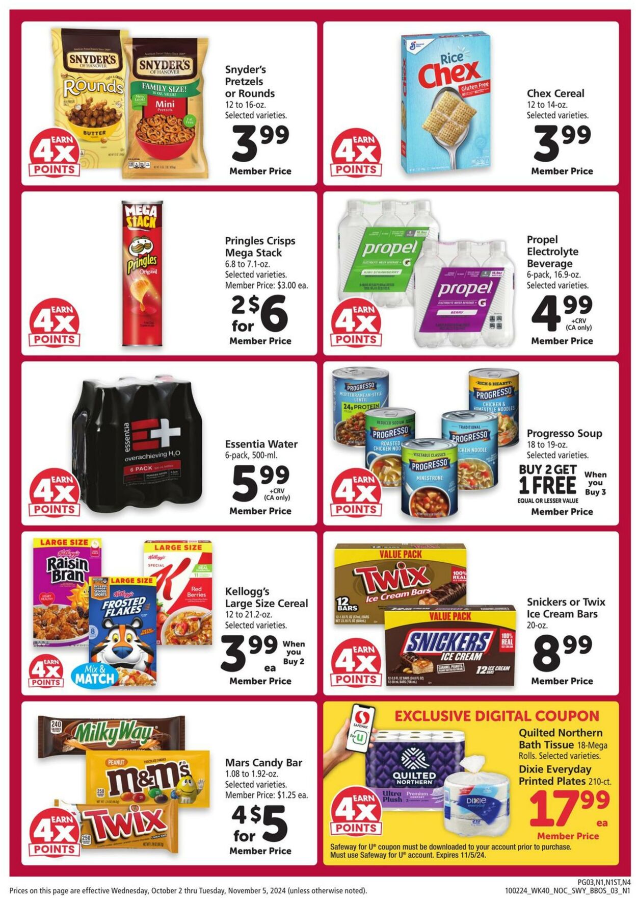 Catalogue Safeway from 10/02/2024