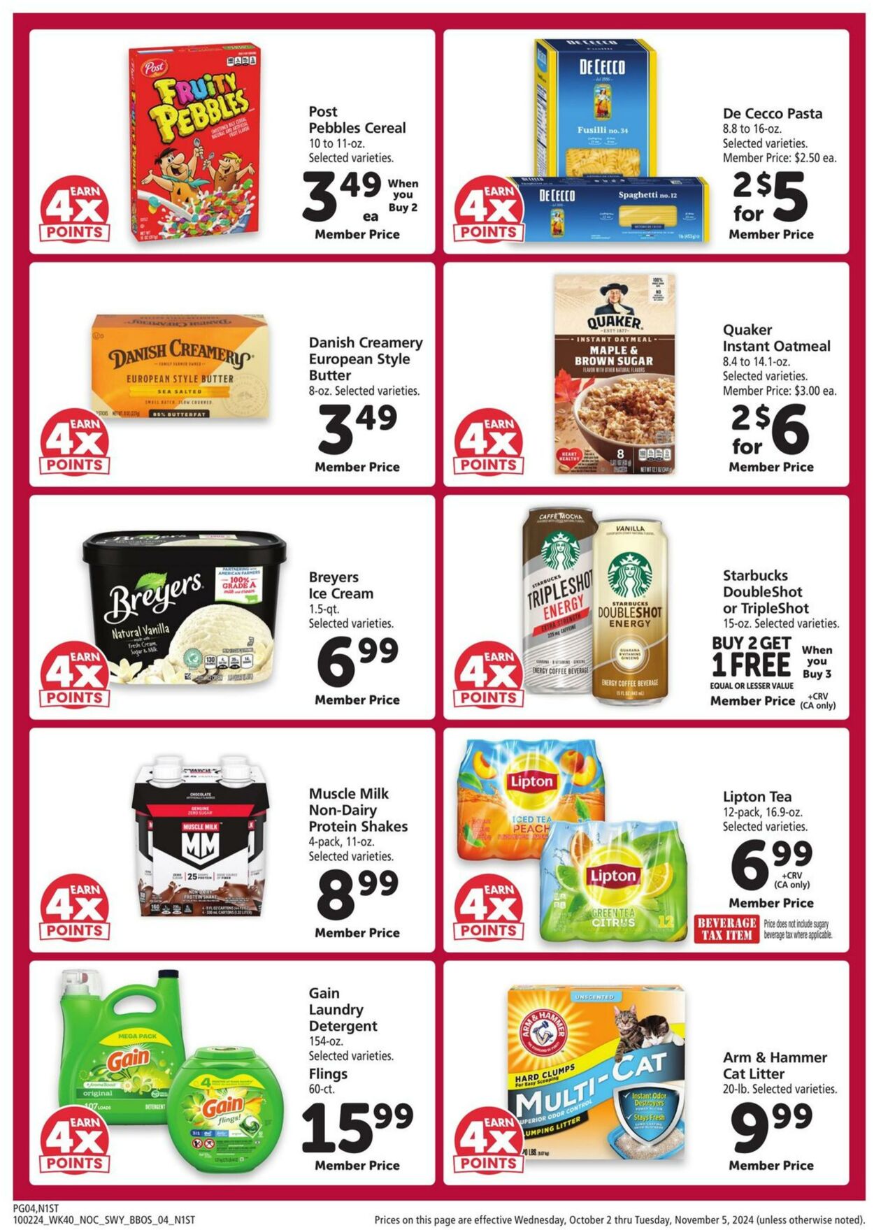 Catalogue Safeway from 10/02/2024