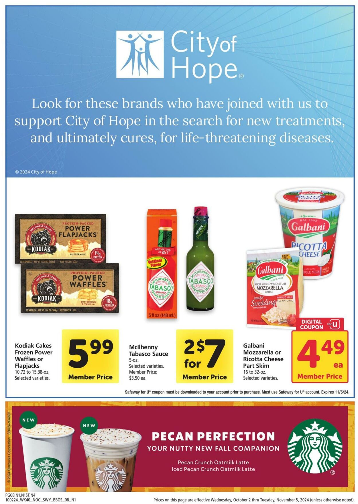 Catalogue Safeway from 10/02/2024