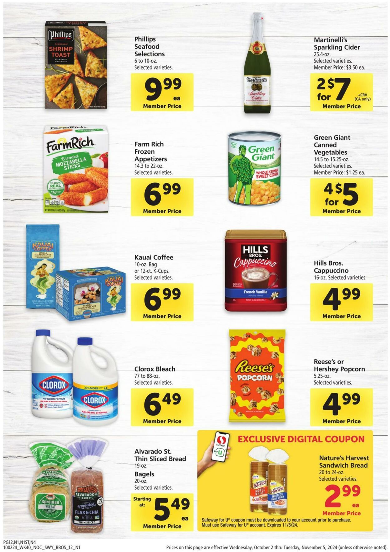 Catalogue Safeway from 10/02/2024