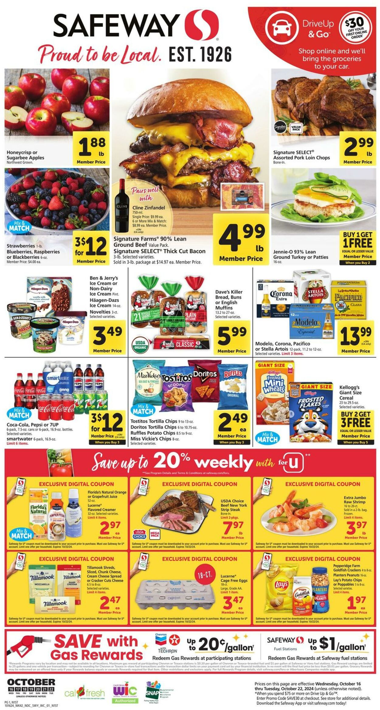 Catalogue Safeway from 10/16/2024