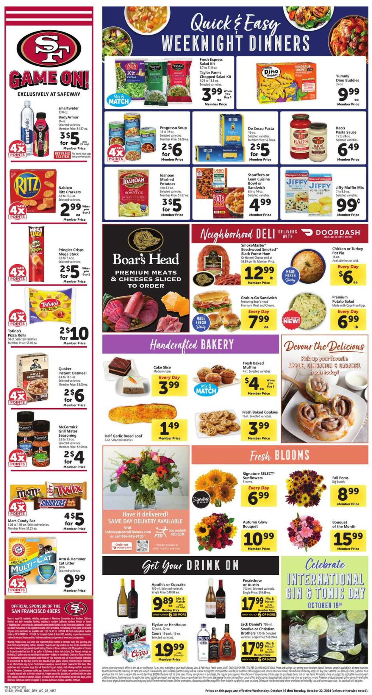 Catalogue Safeway from 10/16/2024