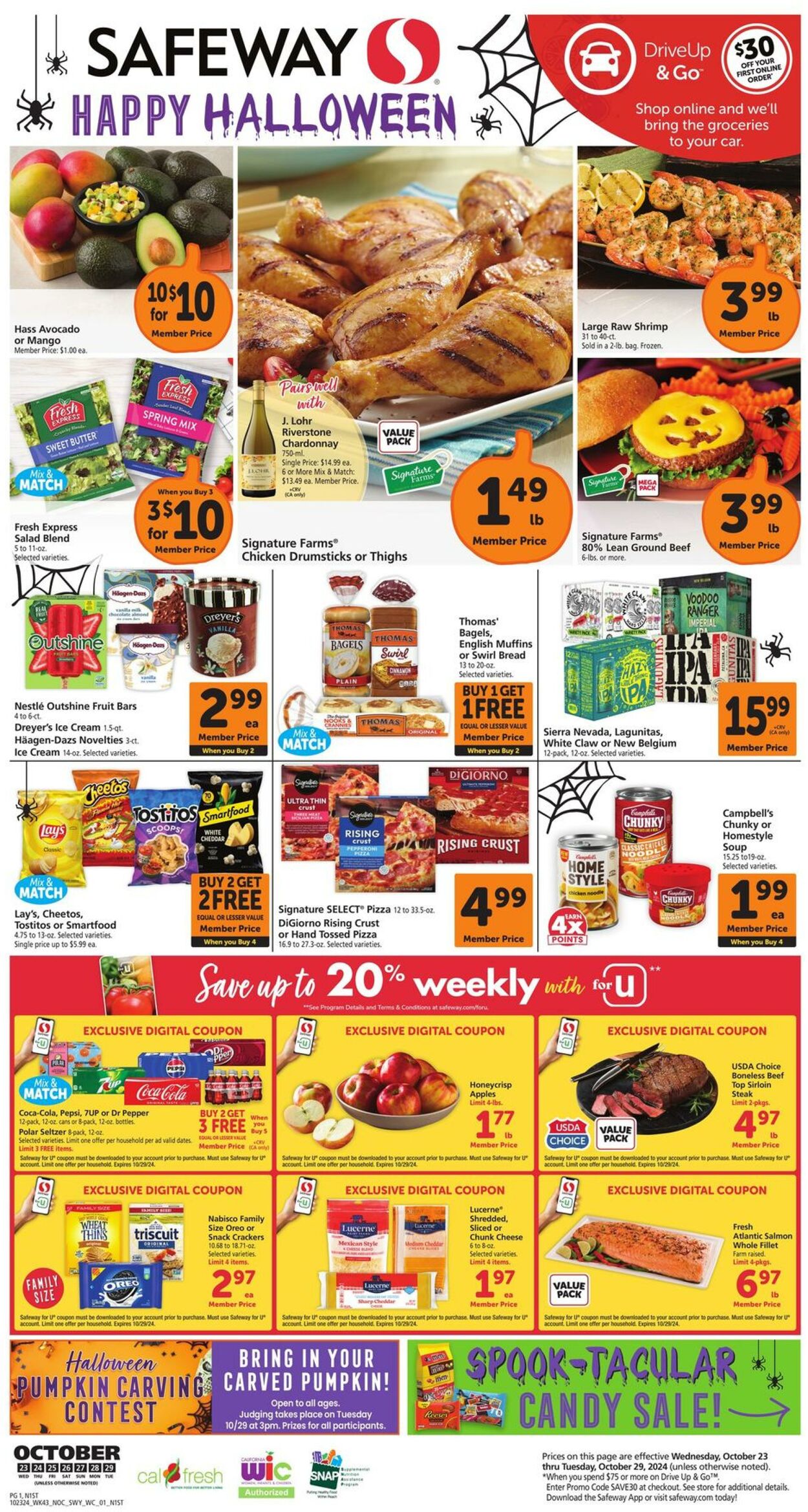 Catalogue Safeway from 10/23/2024