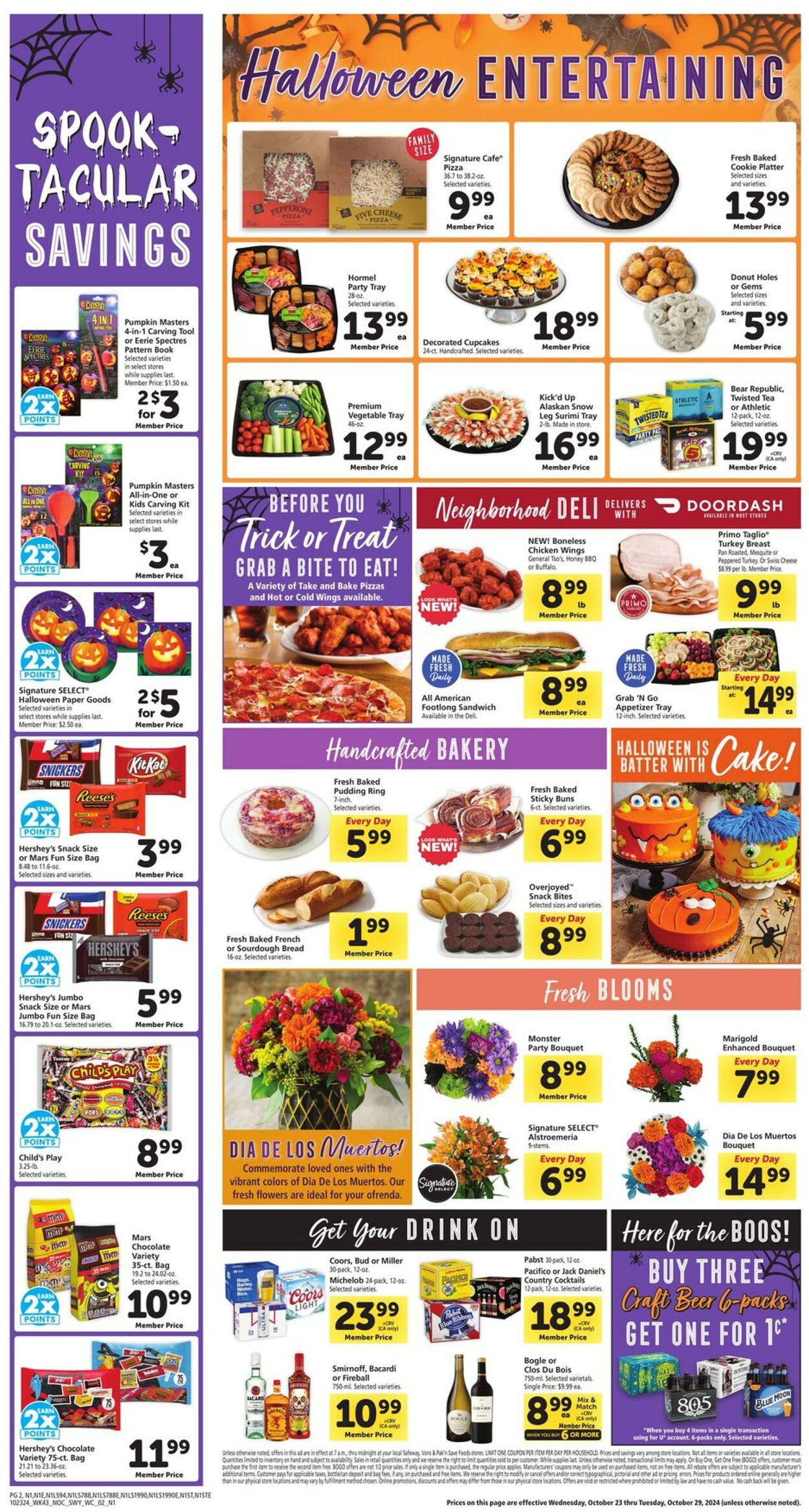 Catalogue Safeway from 10/23/2024