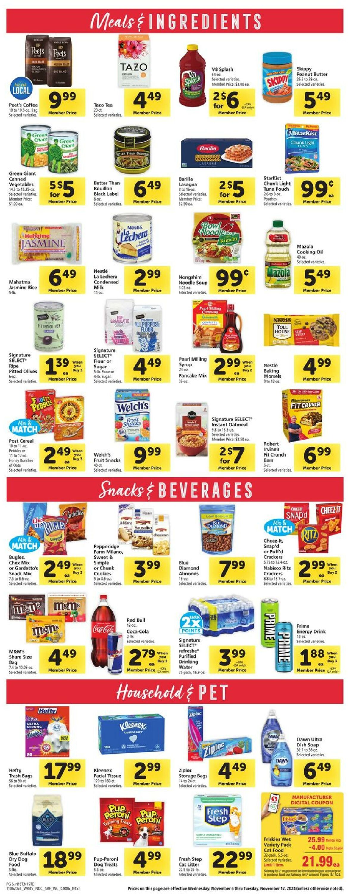 Catalogue Safeway from 11/06/2024