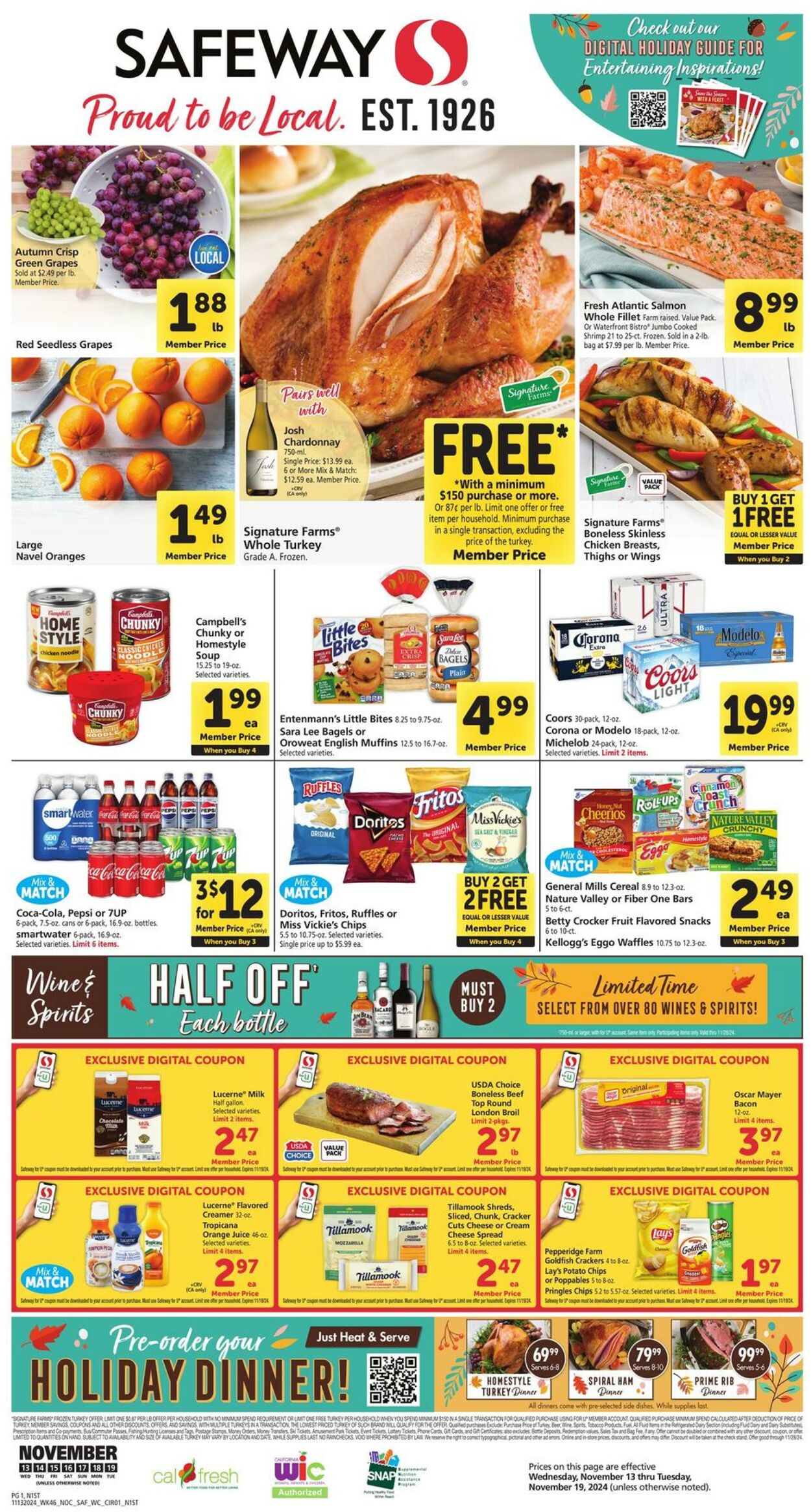 Catalogue Safeway from 11/13/2024