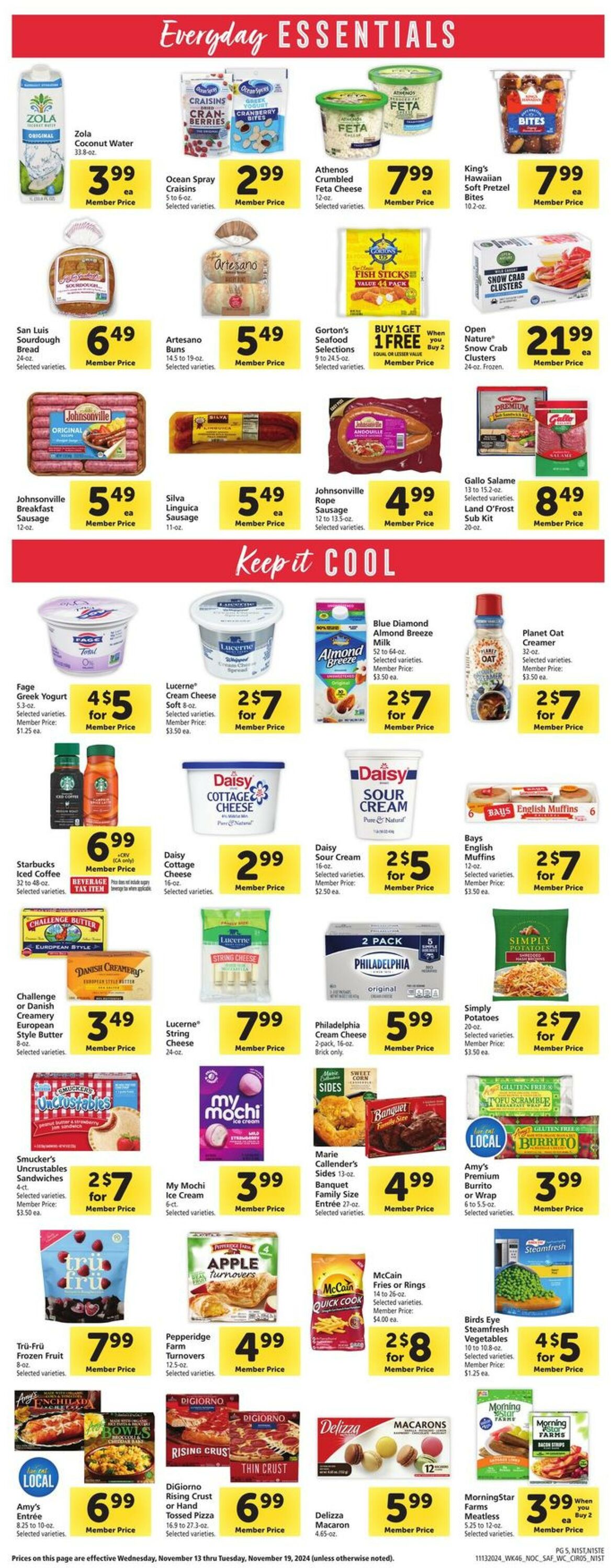 Catalogue Safeway from 11/13/2024