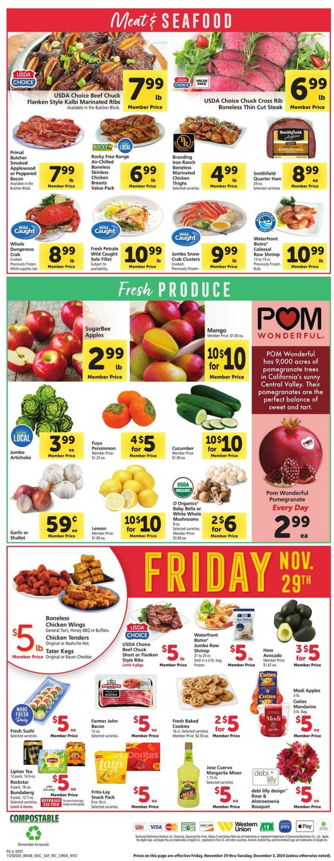 Catalogue Safeway from 11/29/2024