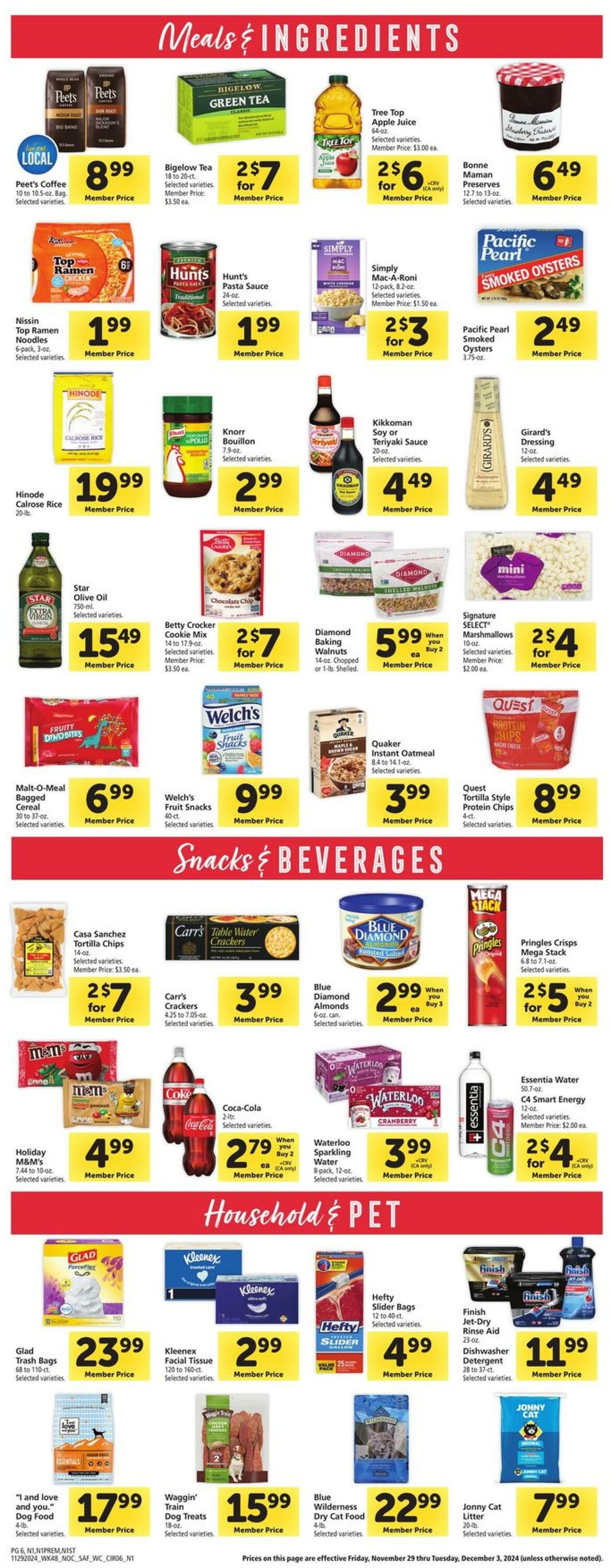 Catalogue Safeway from 11/29/2024