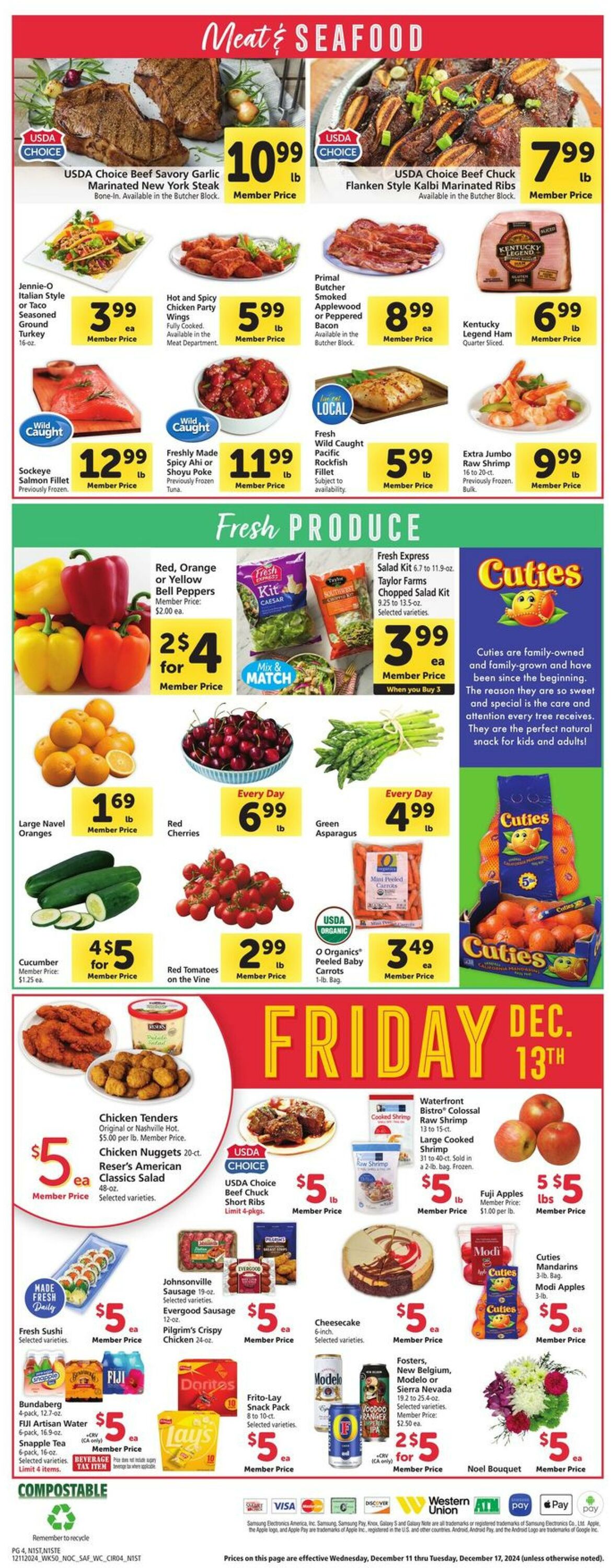 Catalogue Safeway from 12/11/2024