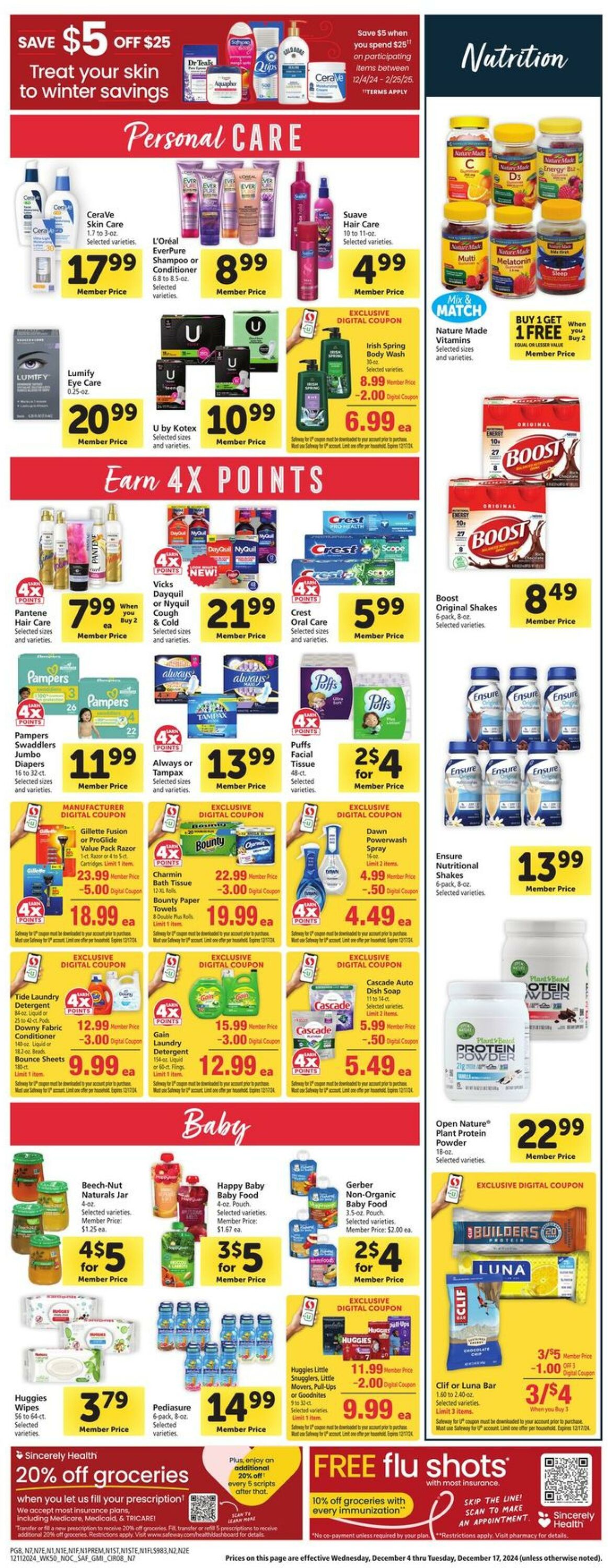 Catalogue Safeway from 12/11/2024