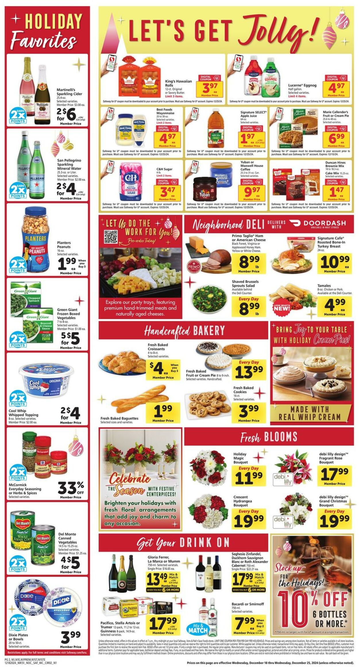 Catalogue Safeway from 12/18/2024