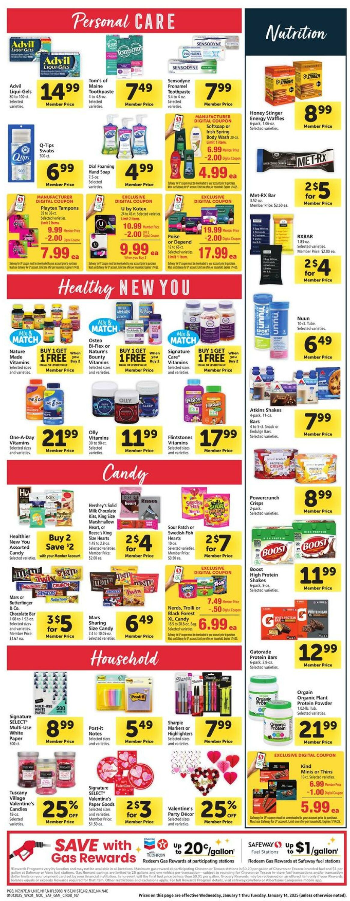 Catalogue Safeway from 01/01/2025