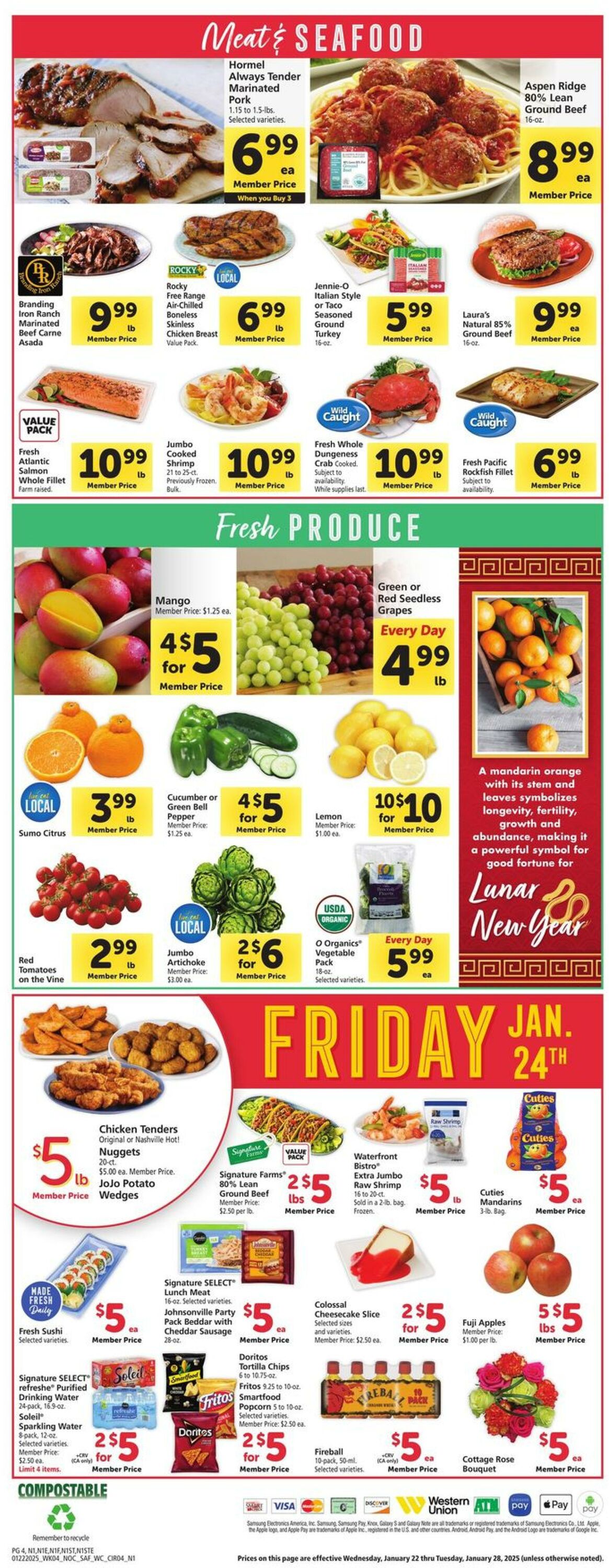 Catalogue Safeway from 01/22/2025