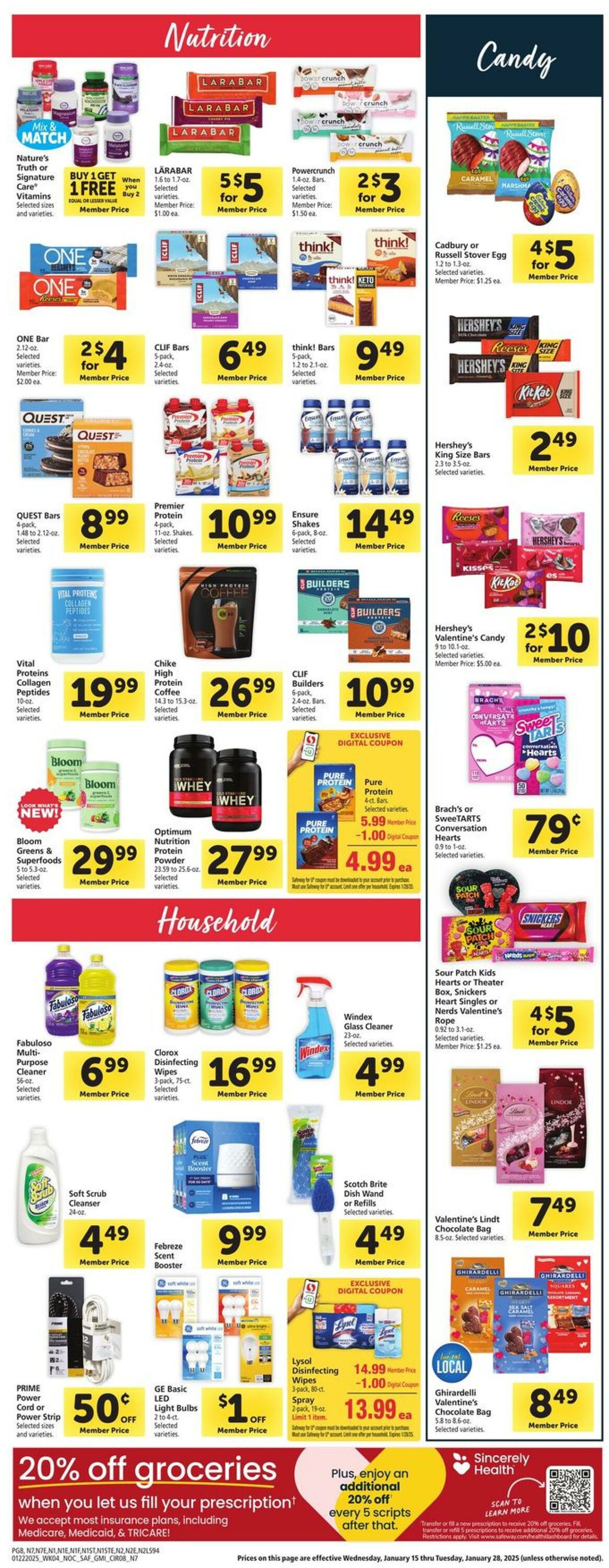 Catalogue Safeway from 01/22/2025