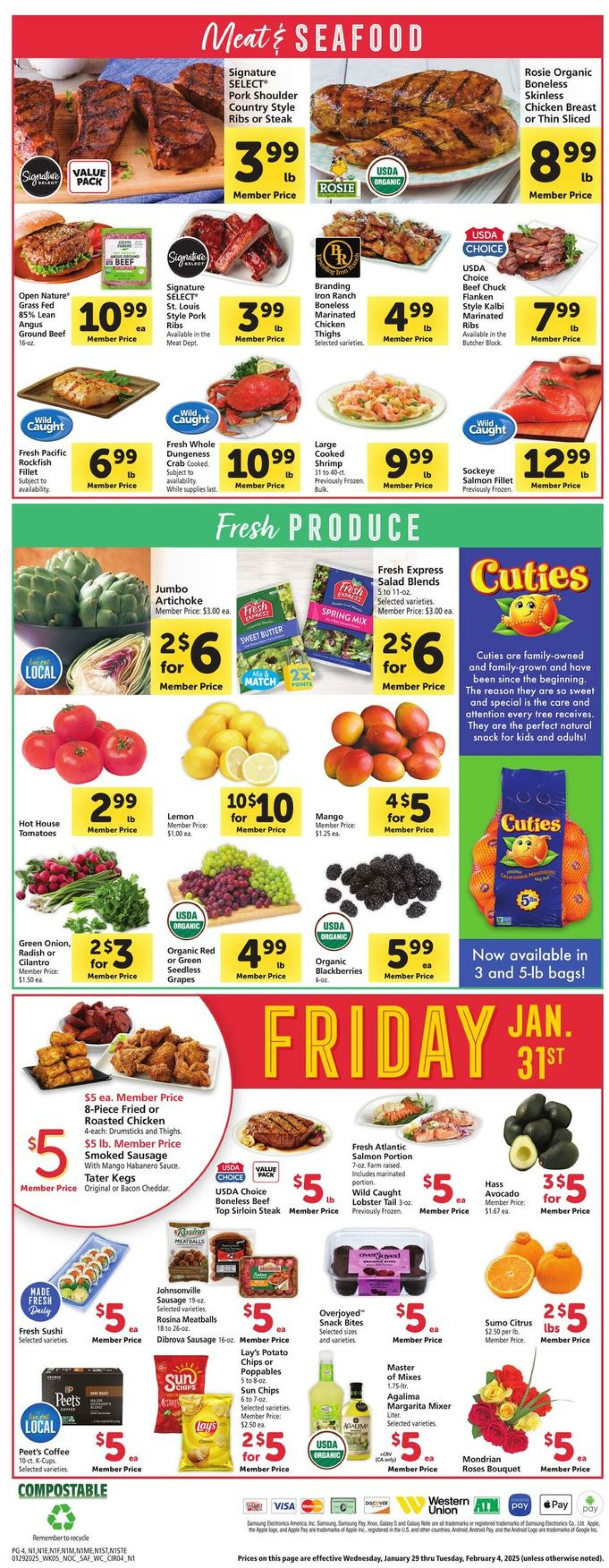 Catalogue Safeway from 01/29/2025