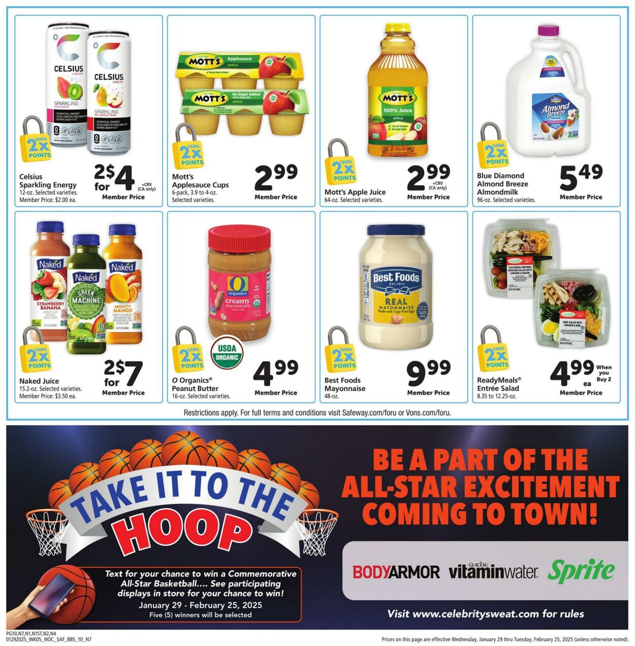 Catalogue Safeway from 01/29/2025