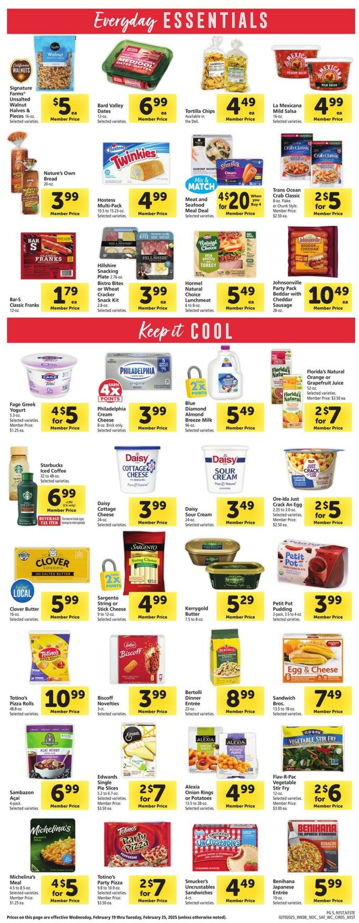 Catalogue Safeway from 02/19/2025