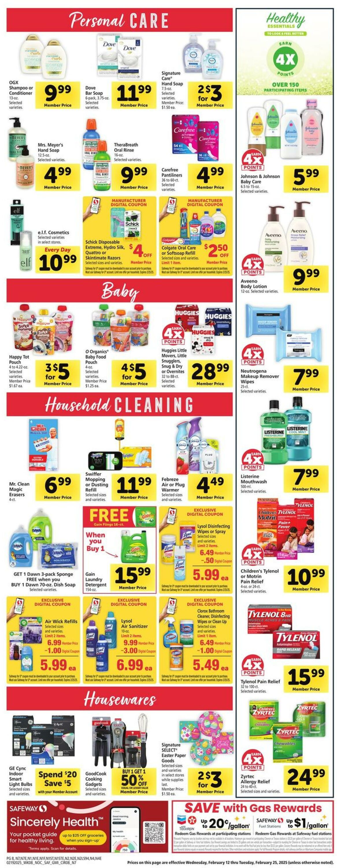 Catalogue Safeway from 02/19/2025