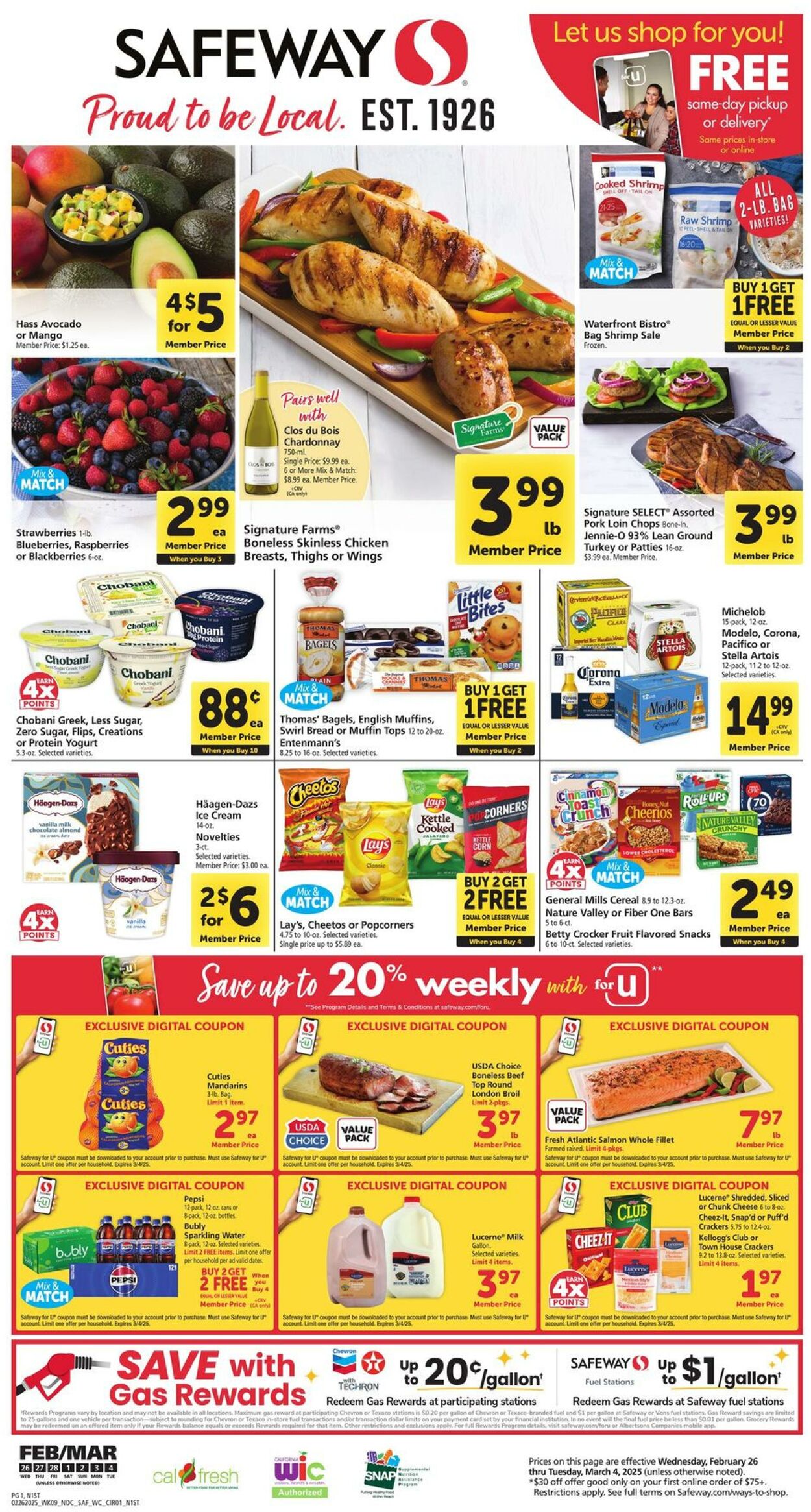 Catalogue Safeway from 02/26/2025