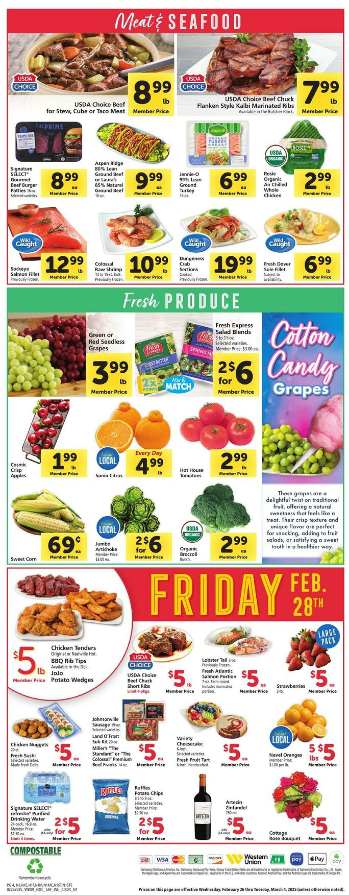 Catalogue Safeway from 02/26/2025