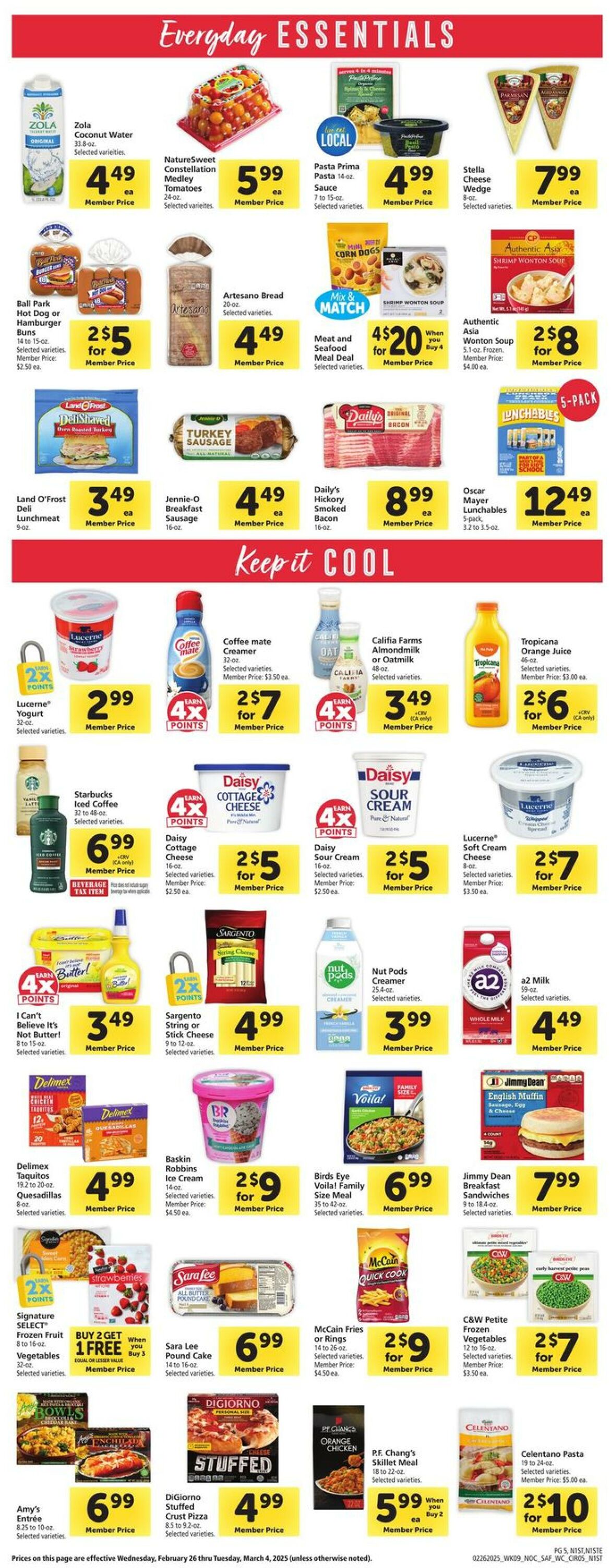 Catalogue Safeway from 02/26/2025