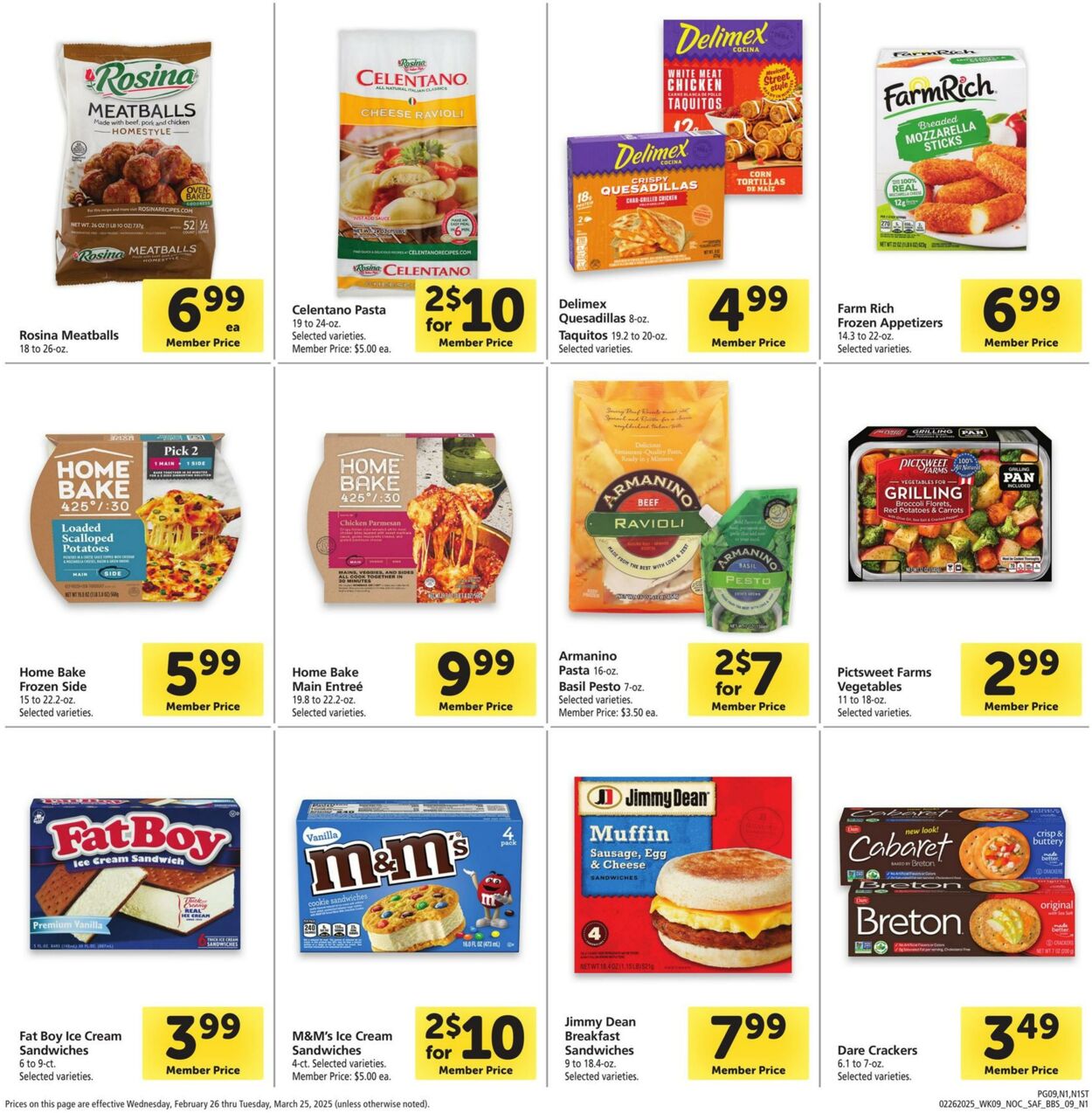 Catalogue Safeway from 02/26/2025