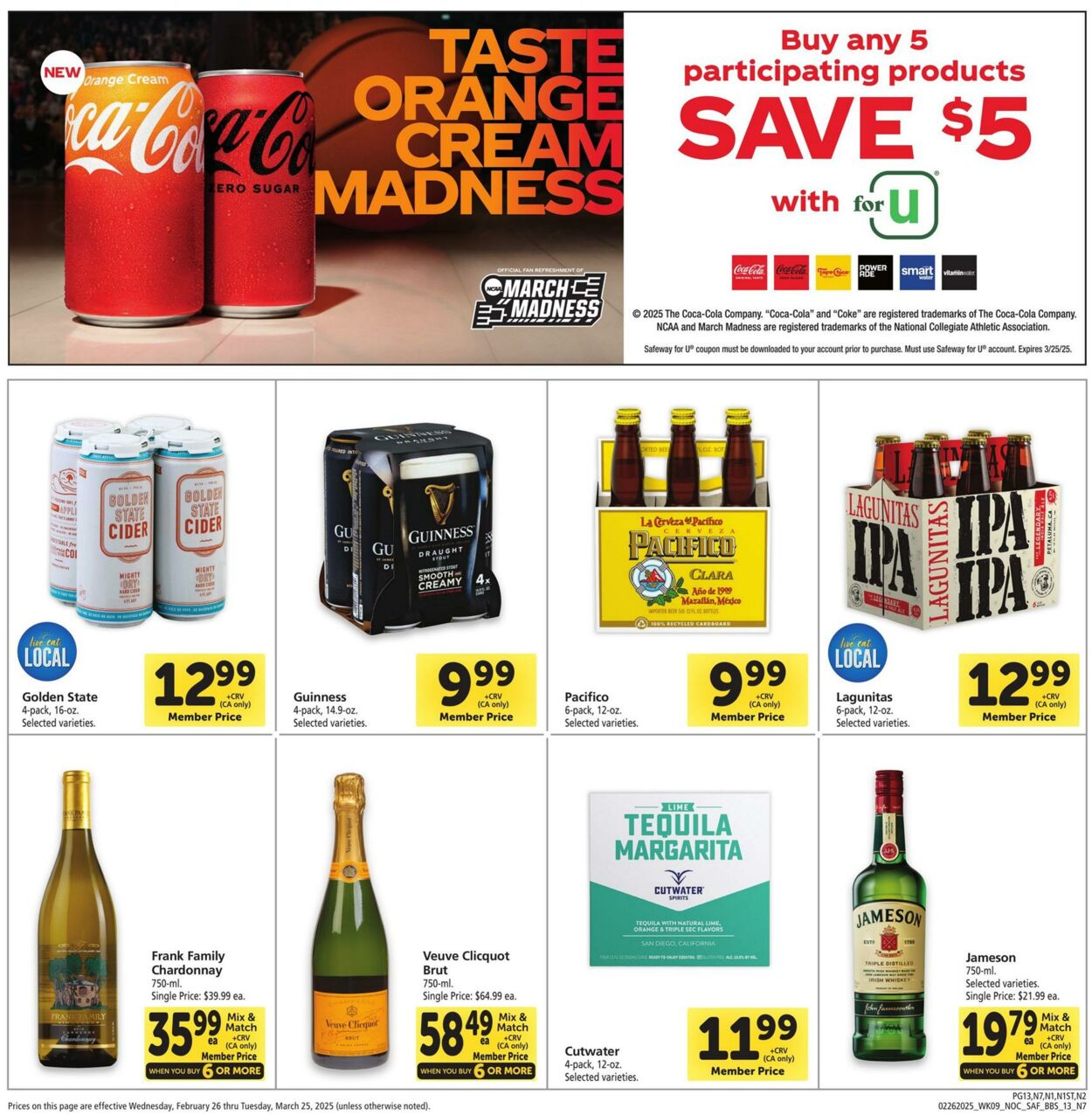 Catalogue Safeway from 02/26/2025