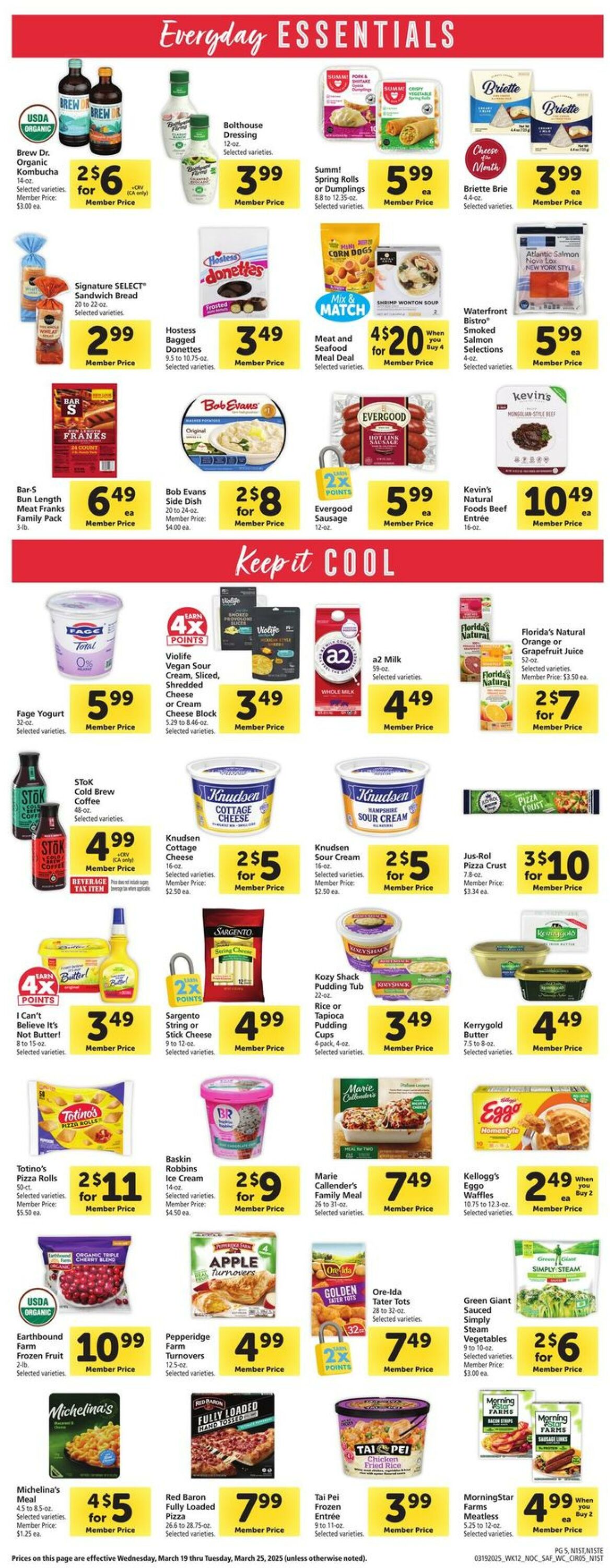 Catalogue Safeway from 03/19/2025